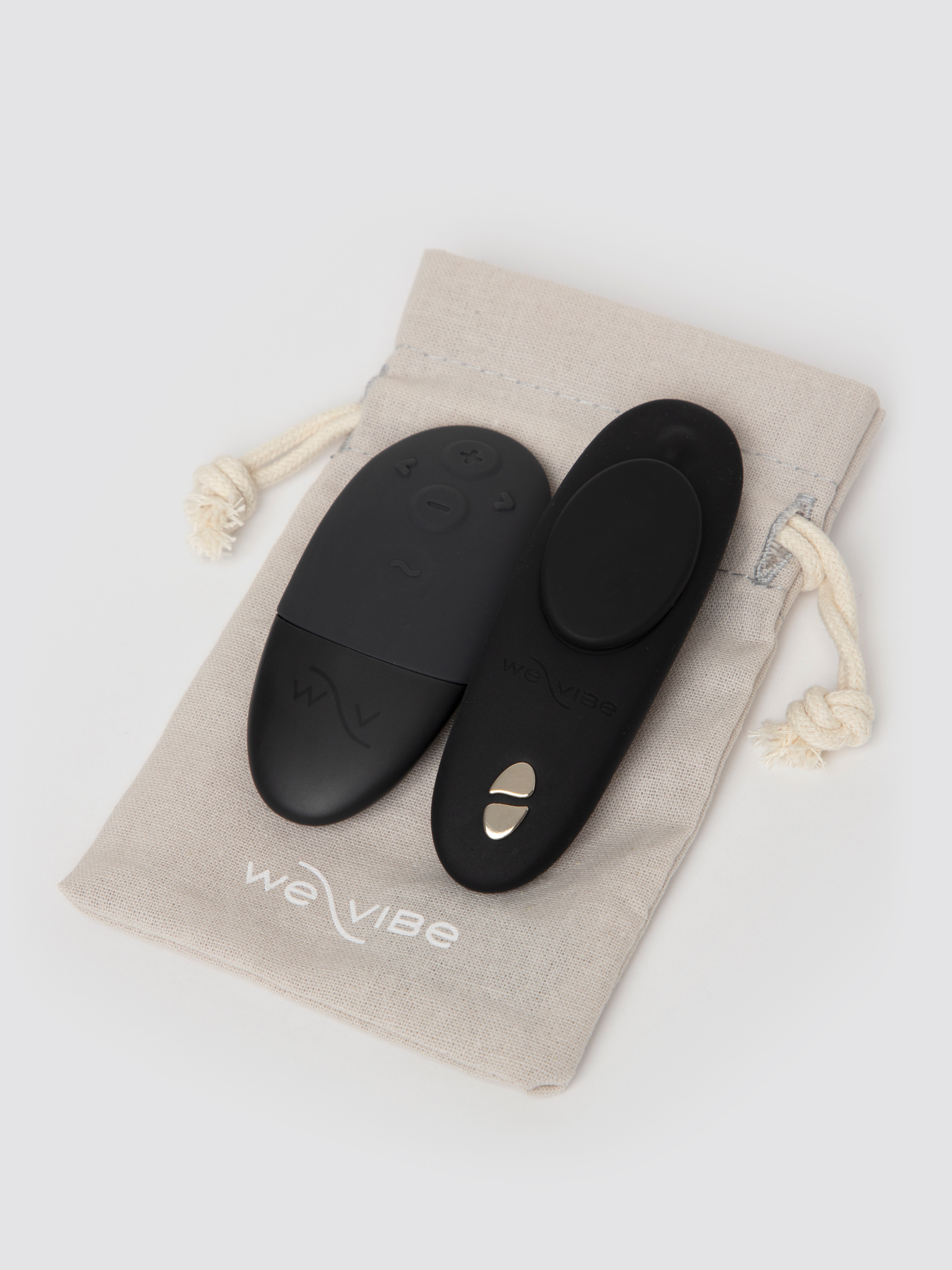 We-Vibe Moxie + App and Remote Controlled Wearable Clitoral Knicker Vibrator, Black, hi-res