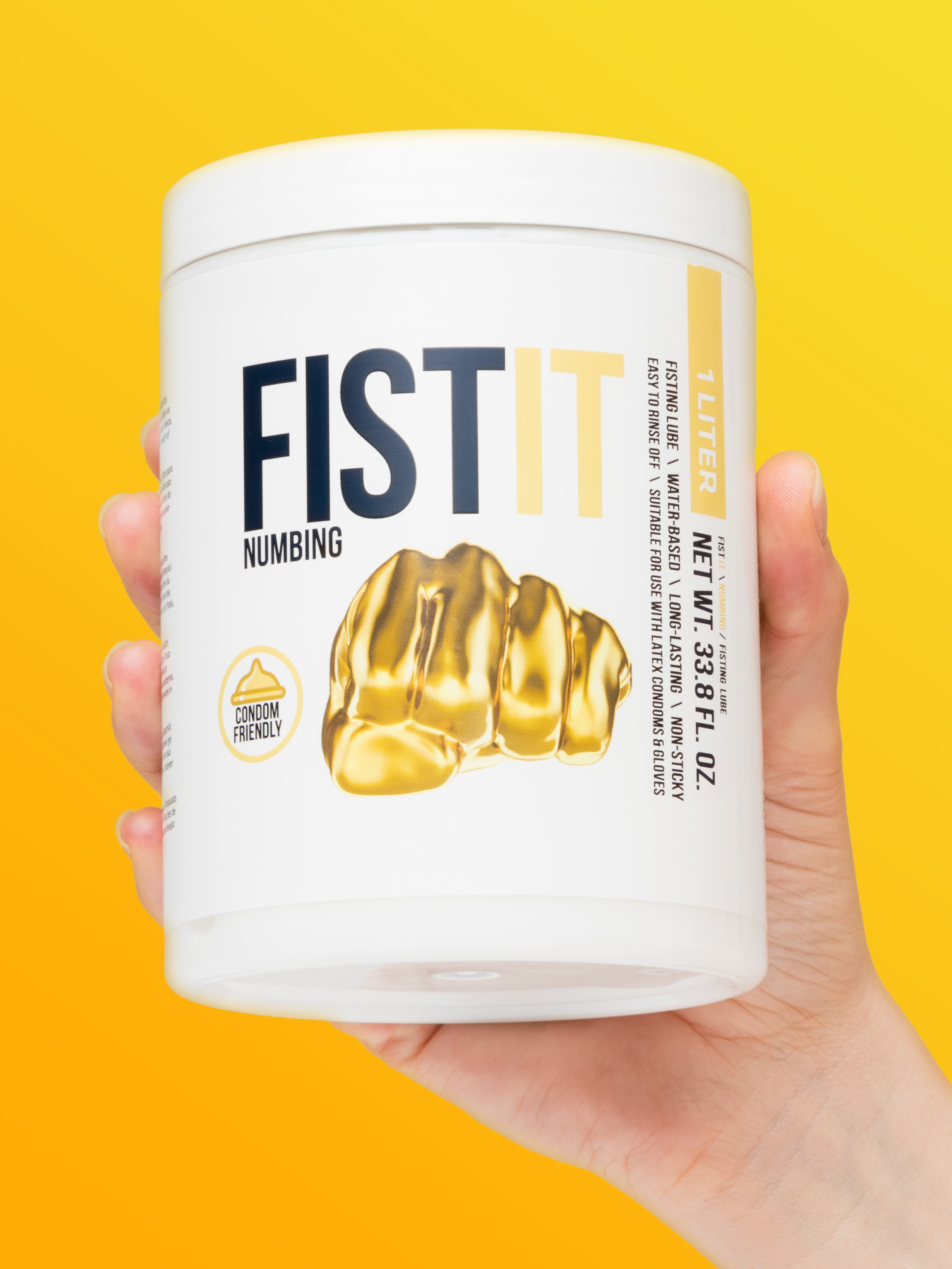 FIST IT Numbing Water-Based Anal Lubricant 1000ml, , hi-res