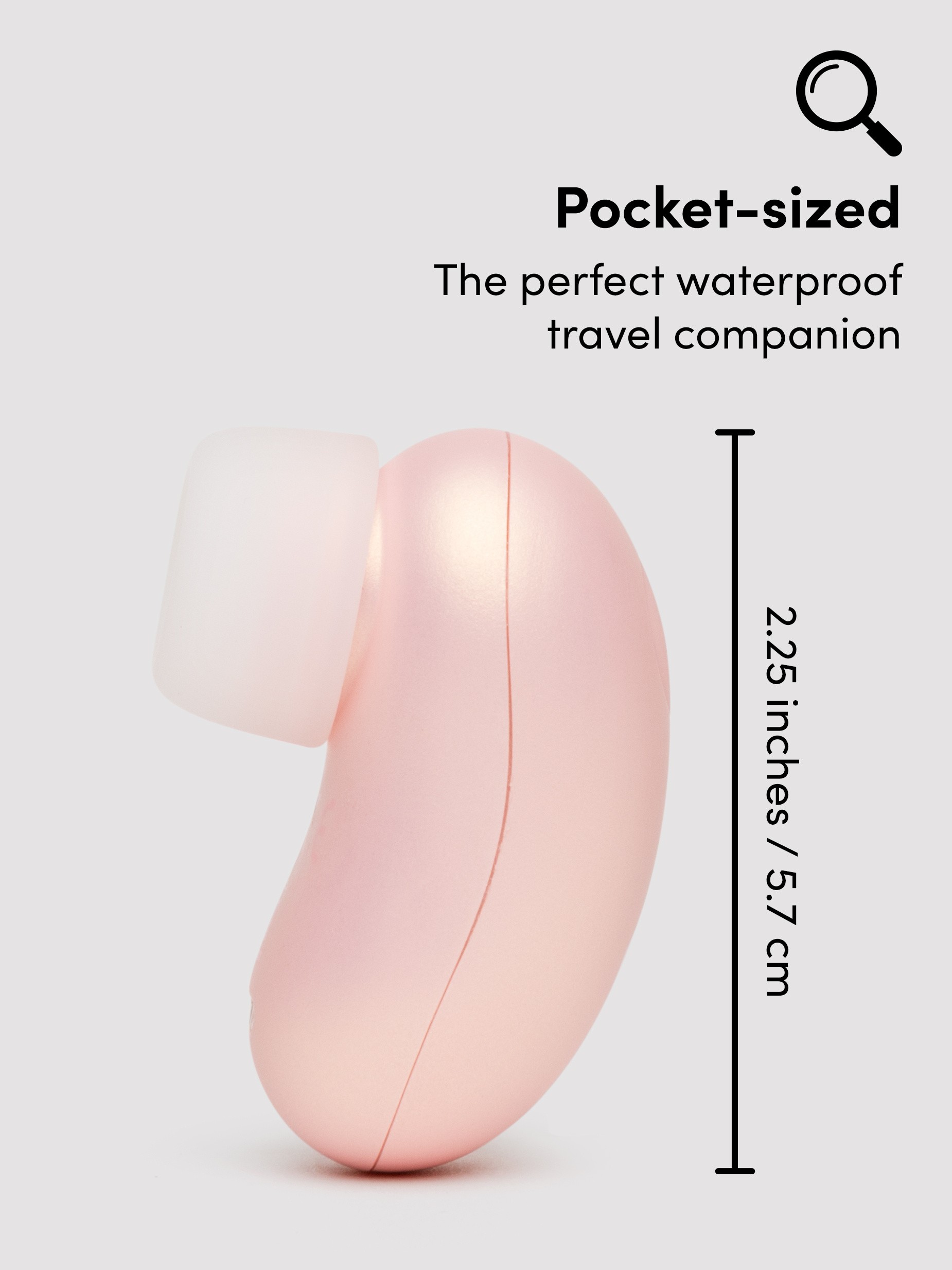 Lovehoney Passion Pod Clitoral Suction Stimulator, Pink, hi-res