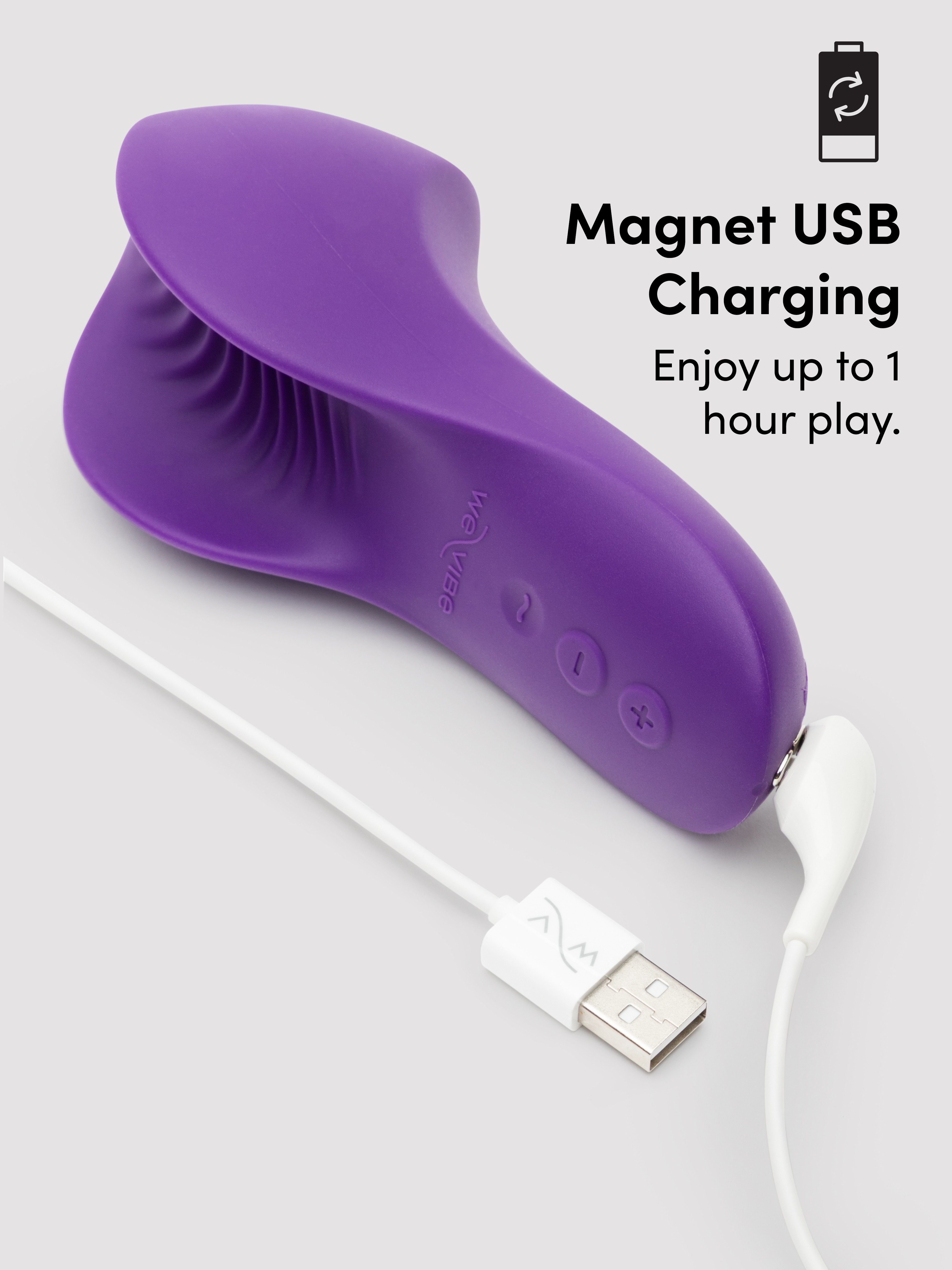 We-Vibe Shared Touch Couple's Grinding Vibrator, Purple, hi-res