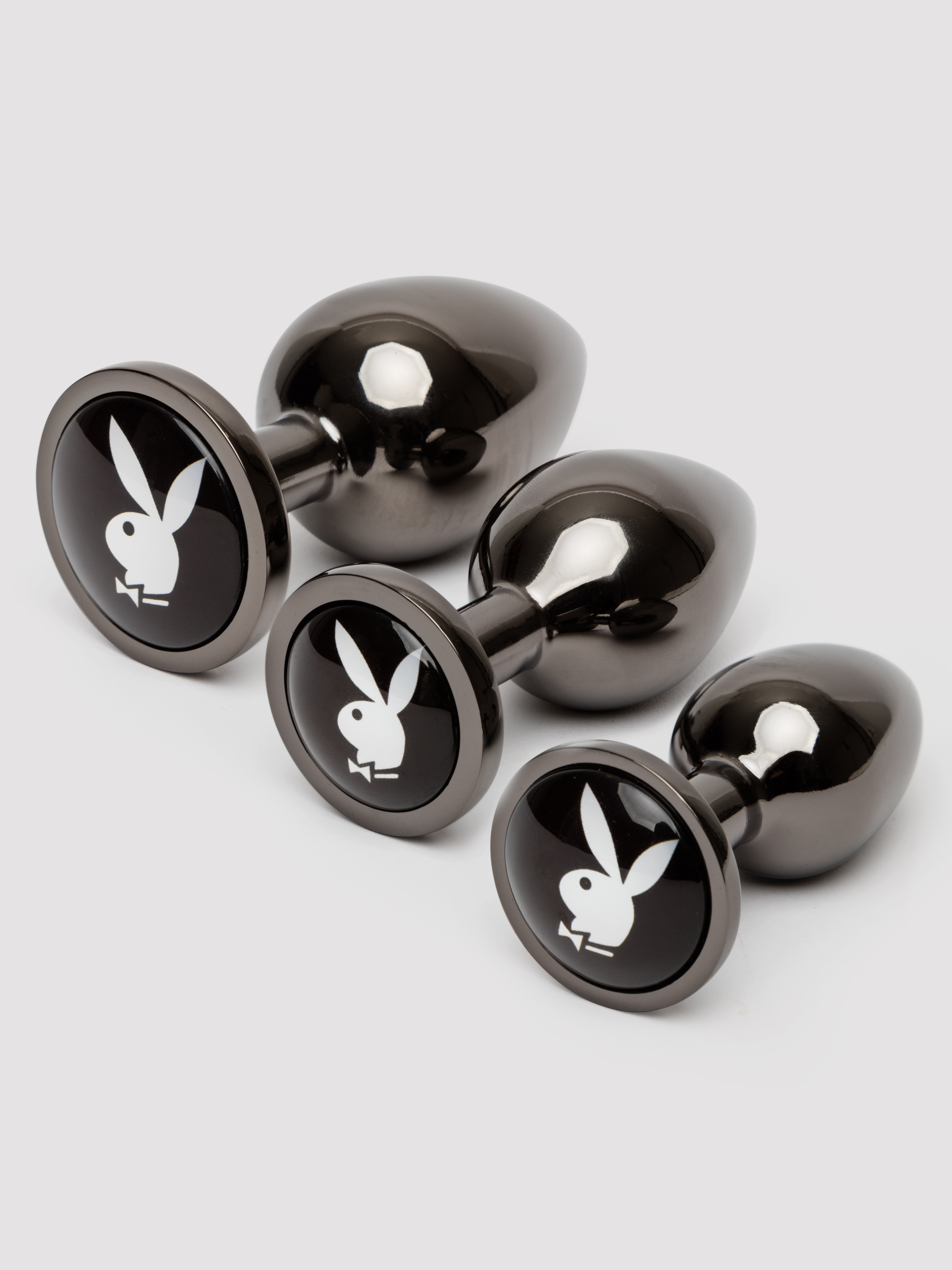 Playboy Pleasure 3 Ways Anal Training Kit, Black, hi-res