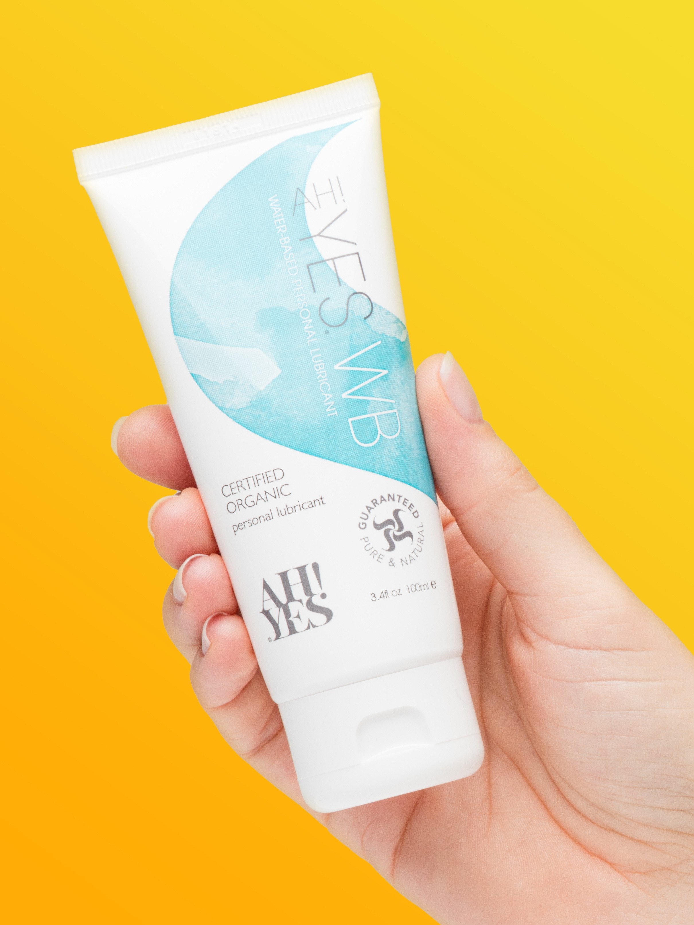 AH! YES Water-Based Lubricant 3.4 fl oz, , hi-res