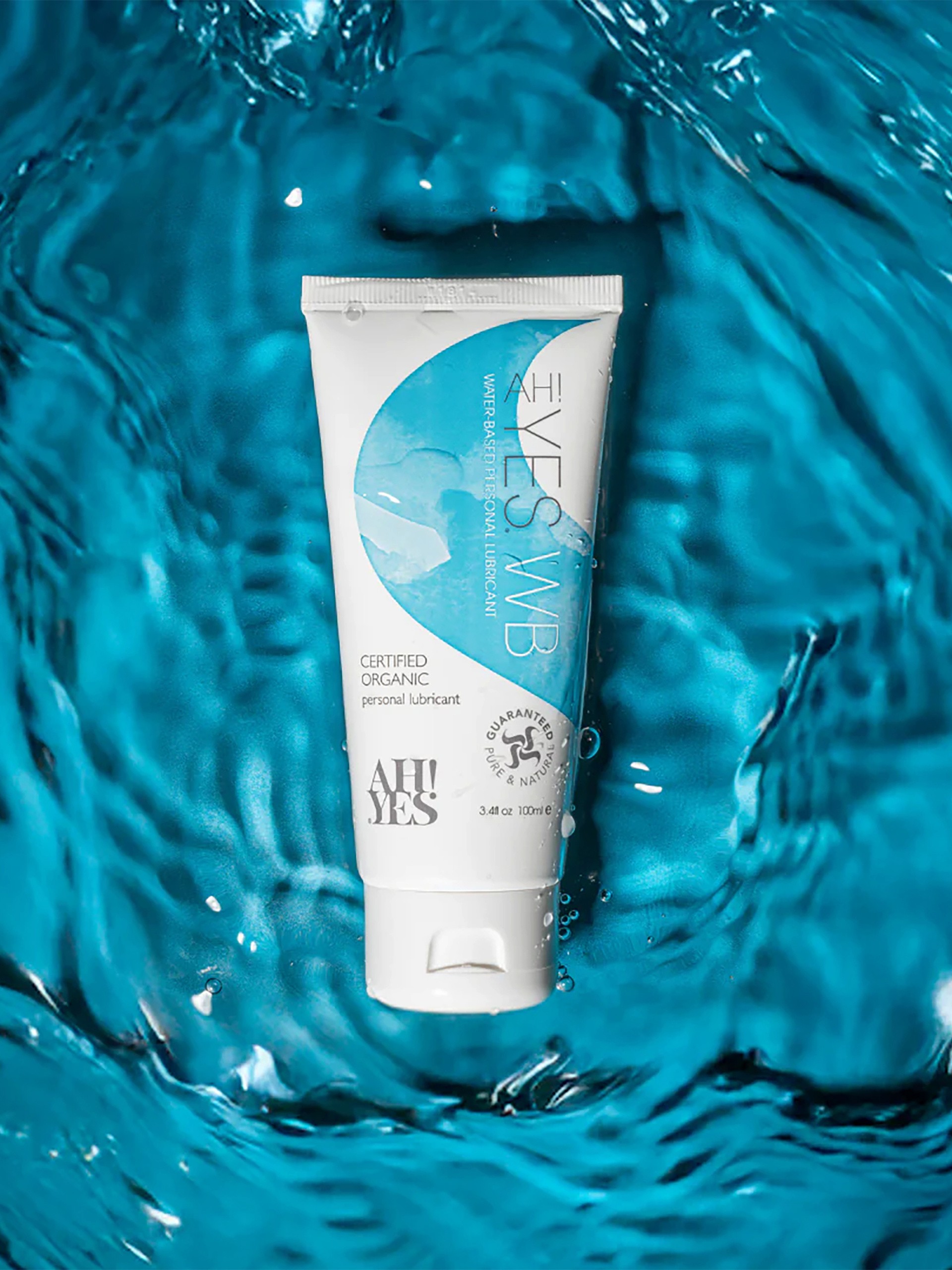 AH! YES Water-Based Lubricant 3.4 fl oz, , hi-res