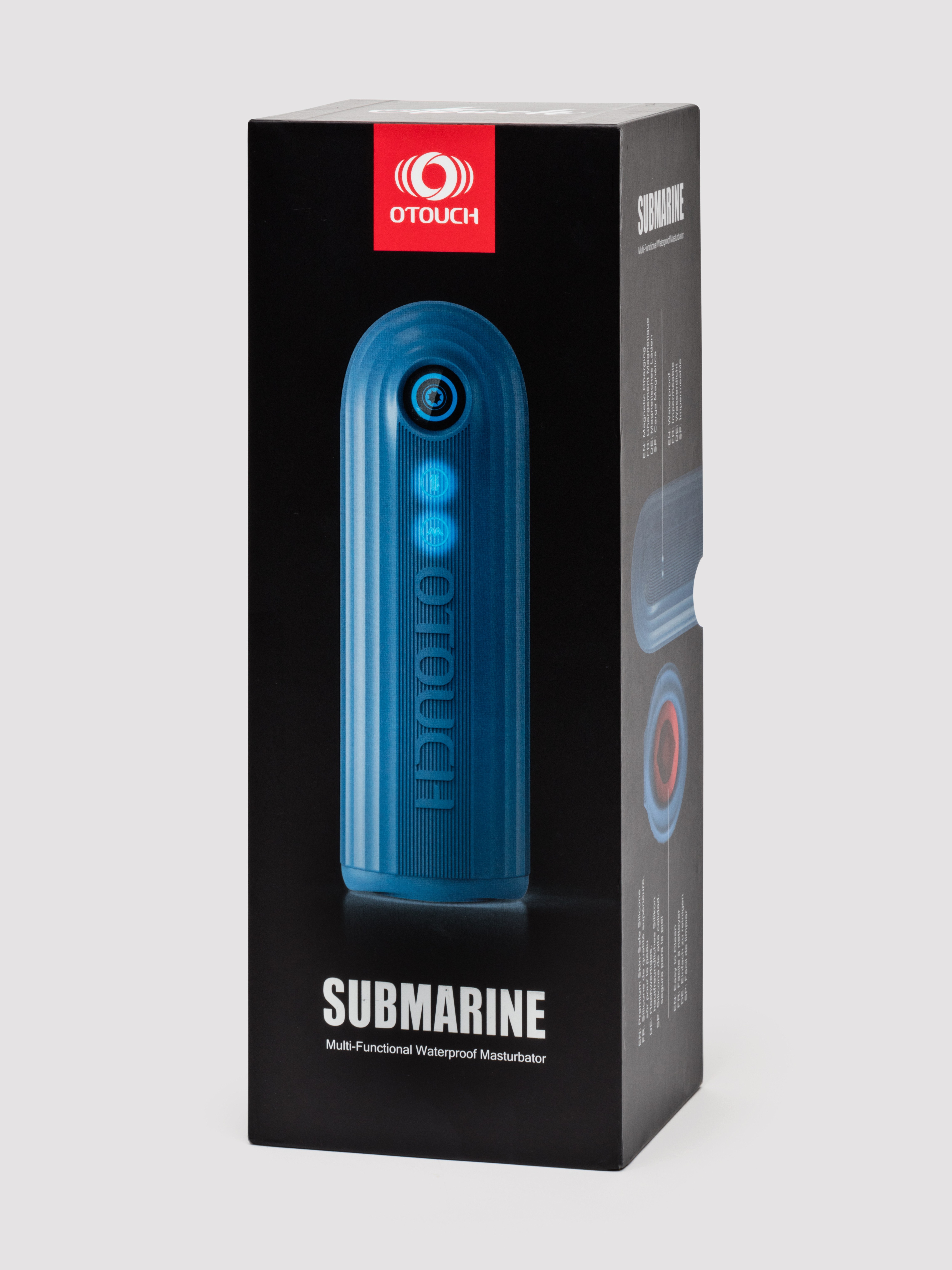 Otouch Submarine Multi-Function Thrusting Male Masturbator, Blue, hi-res