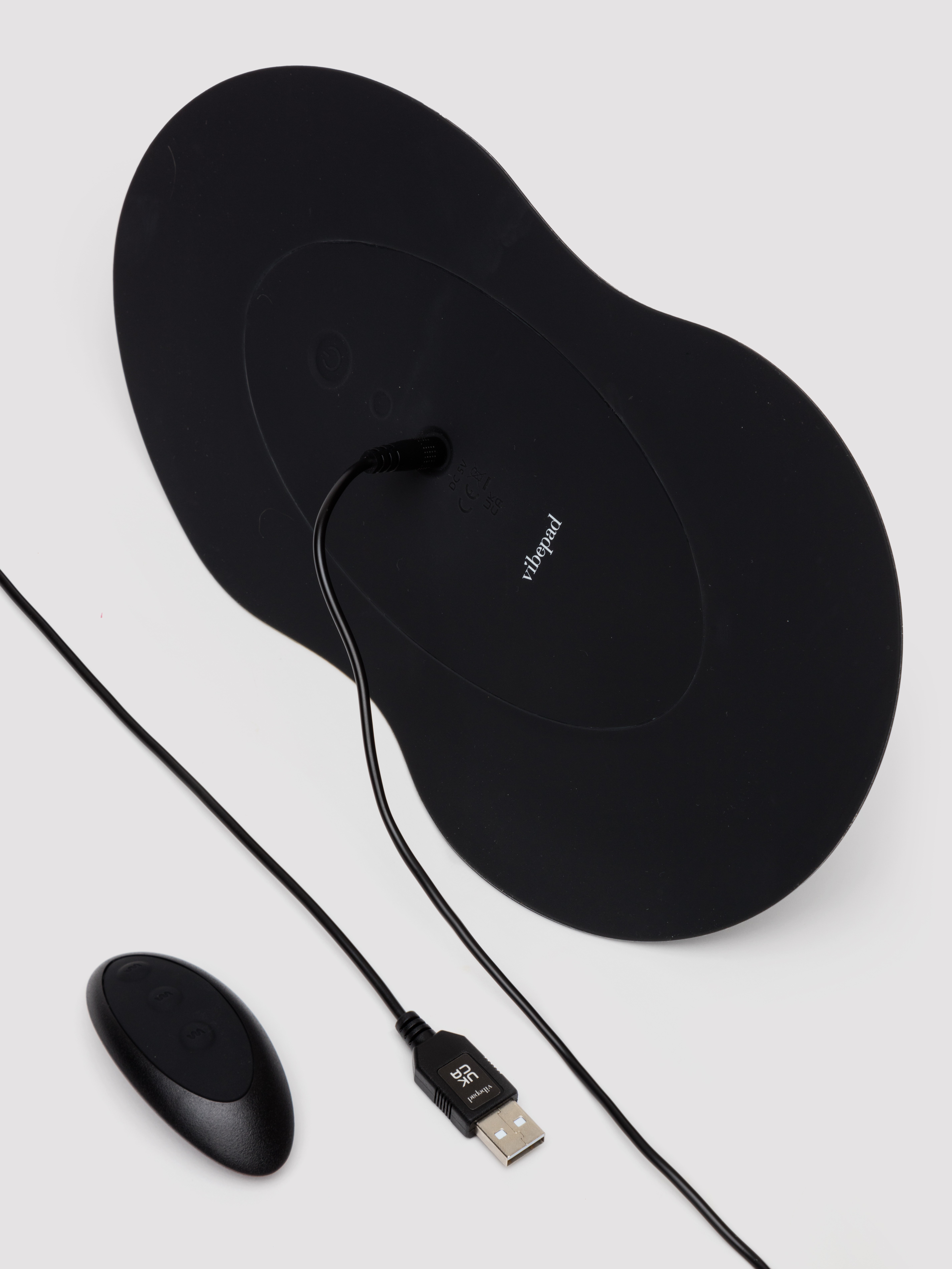 VibePad 3 Rechargeable Hands-Free Pad with G-Spot Vibrator, Black, hi-res