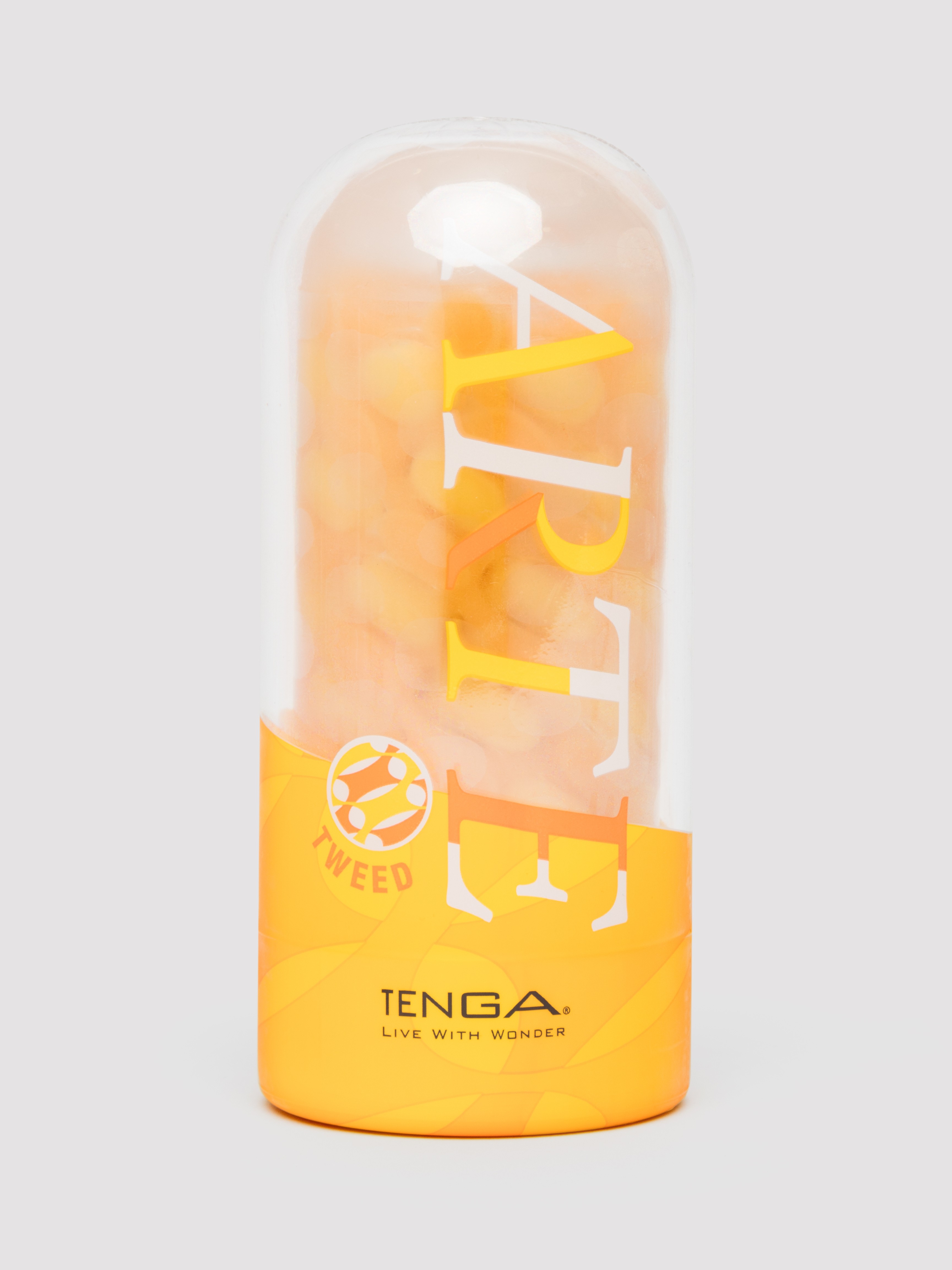 Tenga Arte Weave Textured Masturbator, Yellow, hi-res