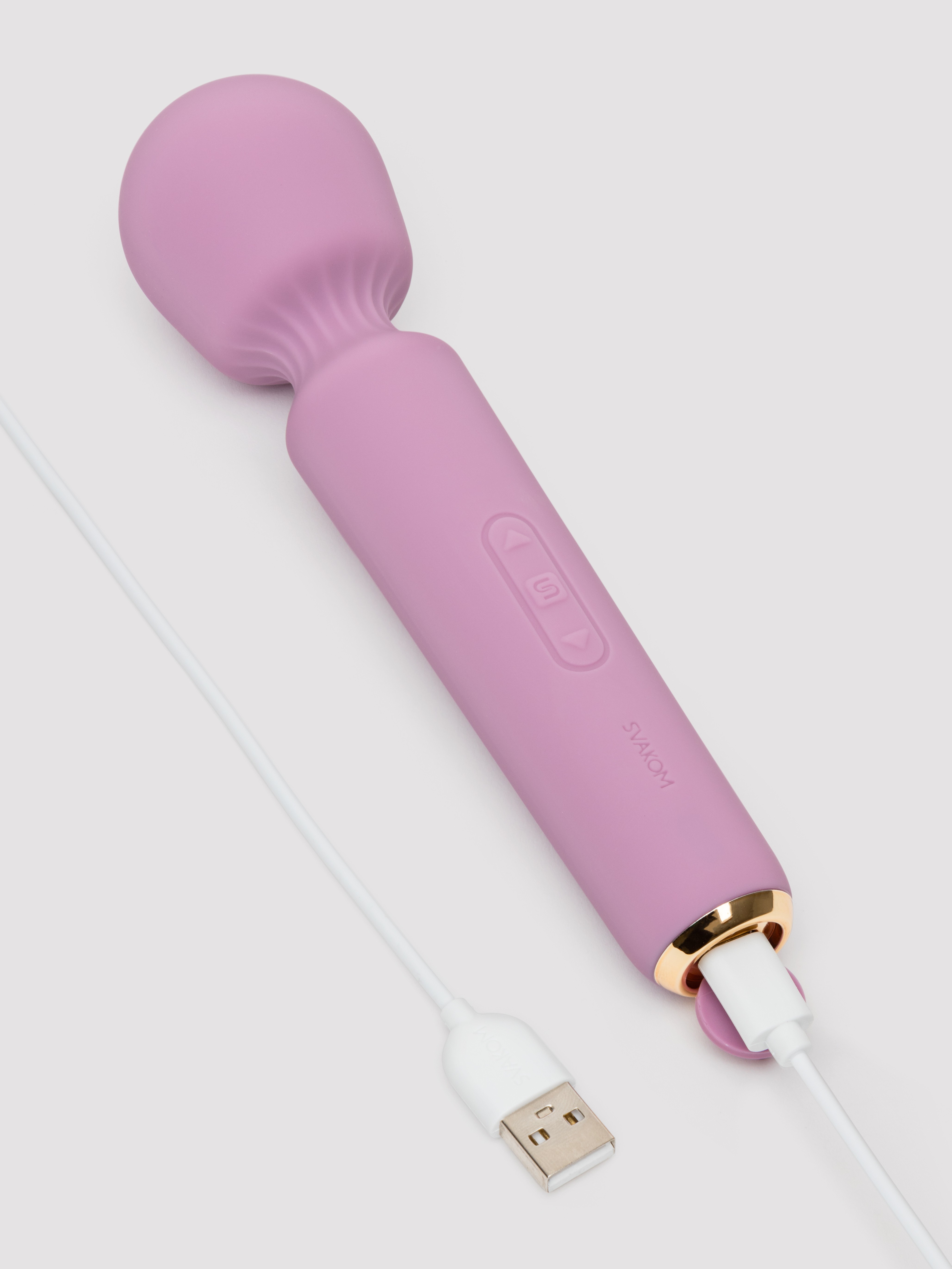 Svakom Emma Neo Mini App Controlled Wand Massager, Purple, hi-res