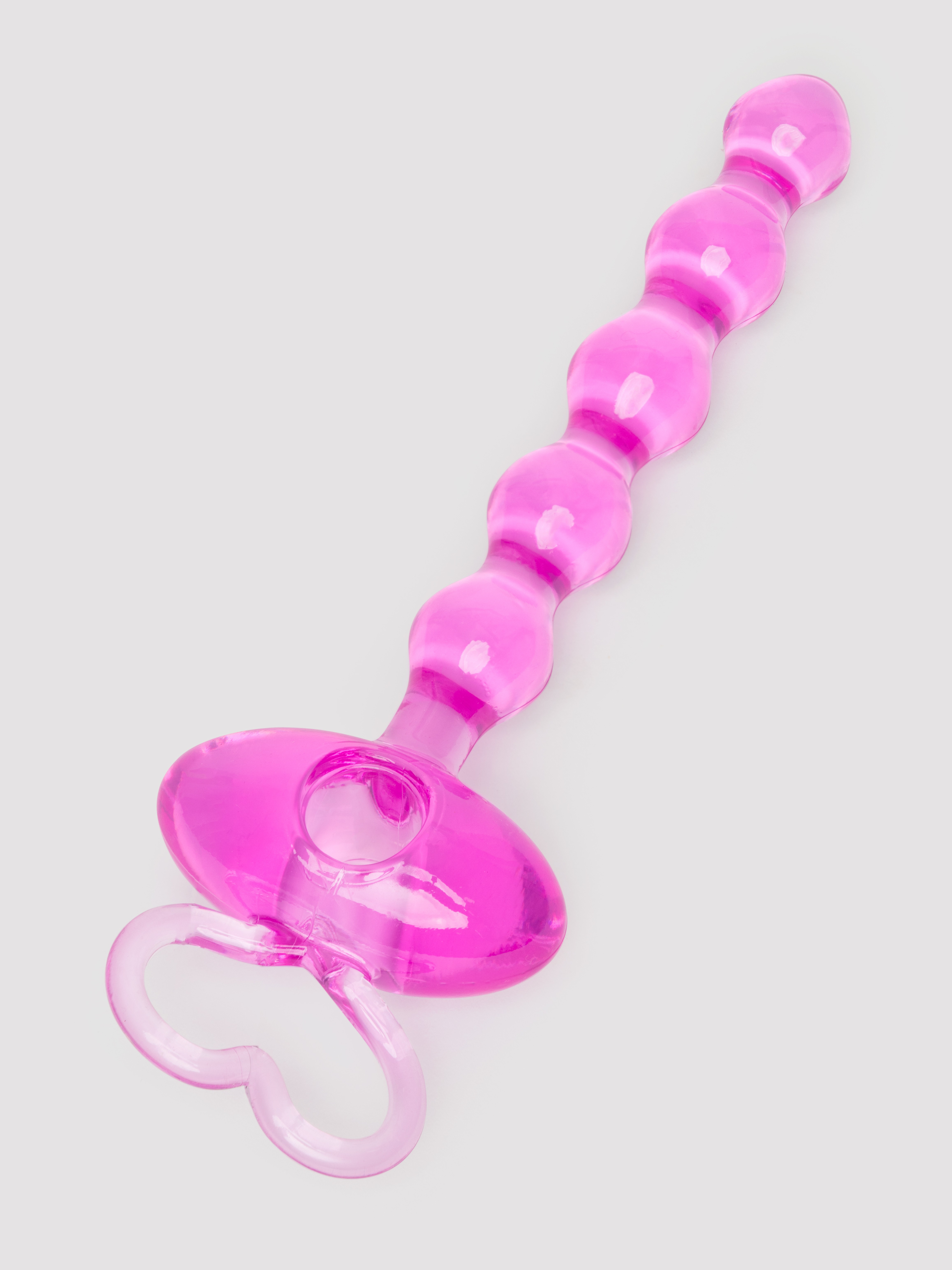 Lovehoney Enjoy Vibrating Anal Beads 5.5 Inch, Pink, hi-res