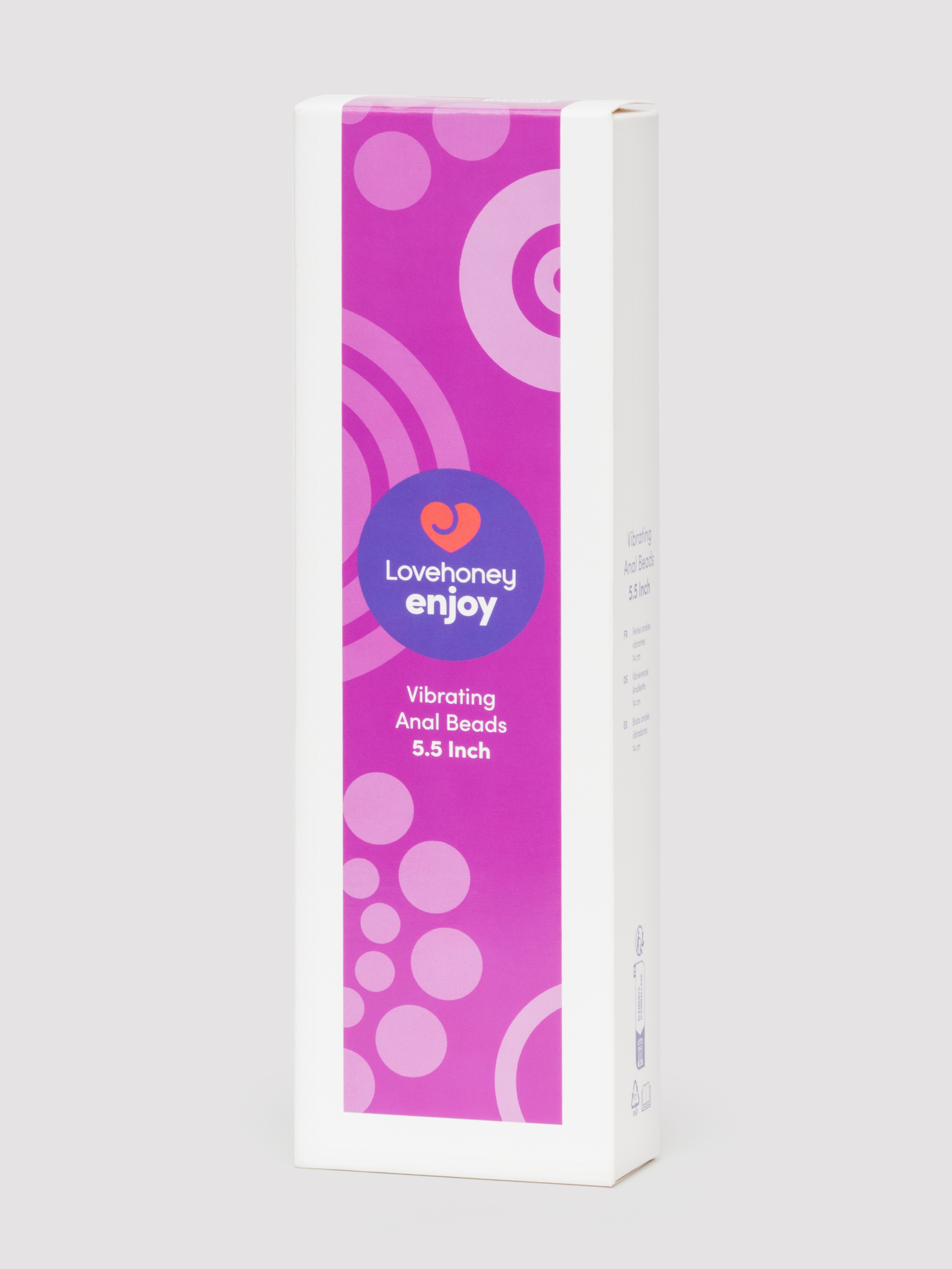 Lovehoney Enjoy Vibrating Anal Beads 5.5 Inch, Pink, hi-res