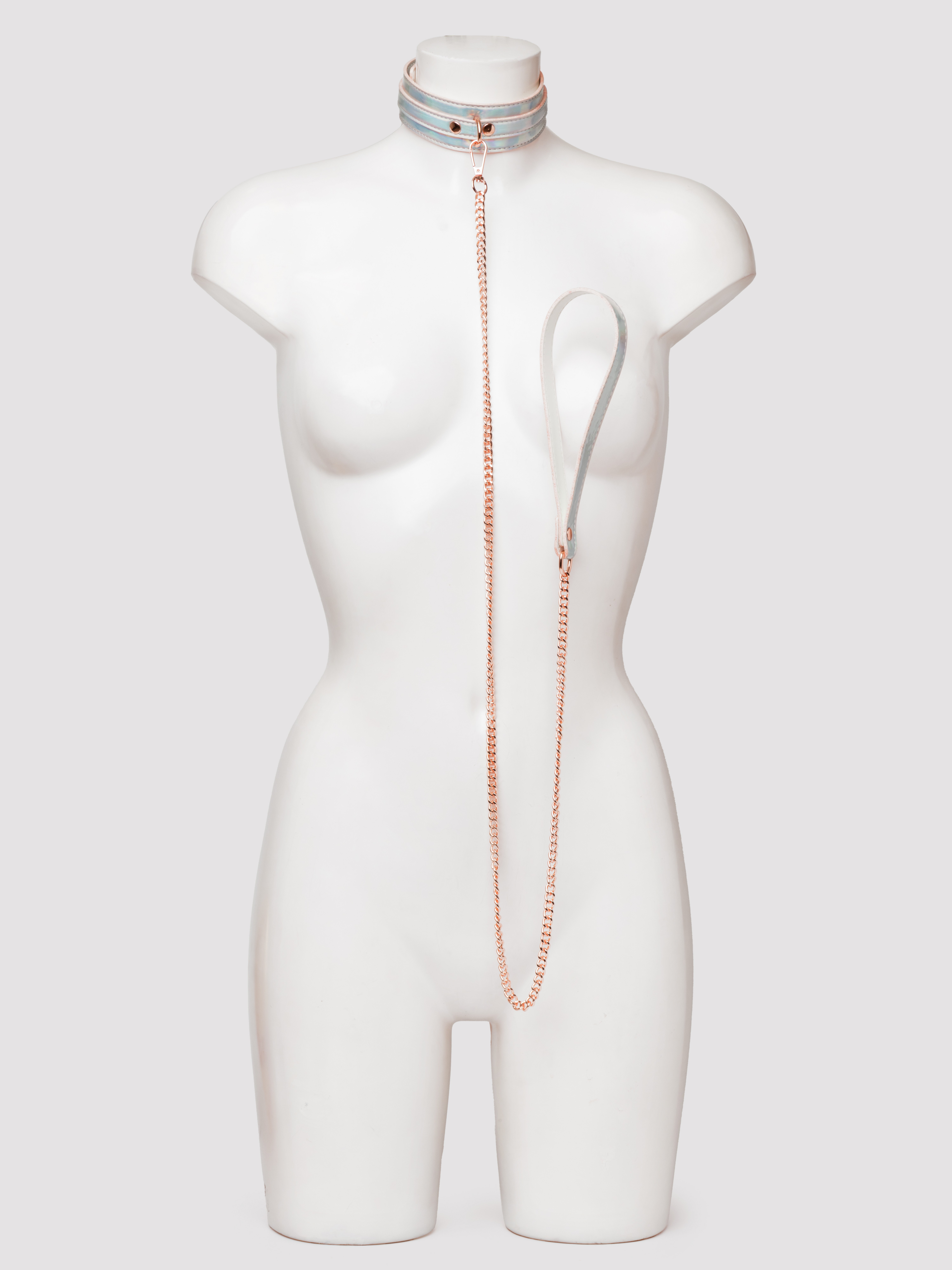 Cosmo Bondage Holographic Restraints Kit (6 Piece), Silver, hi-res