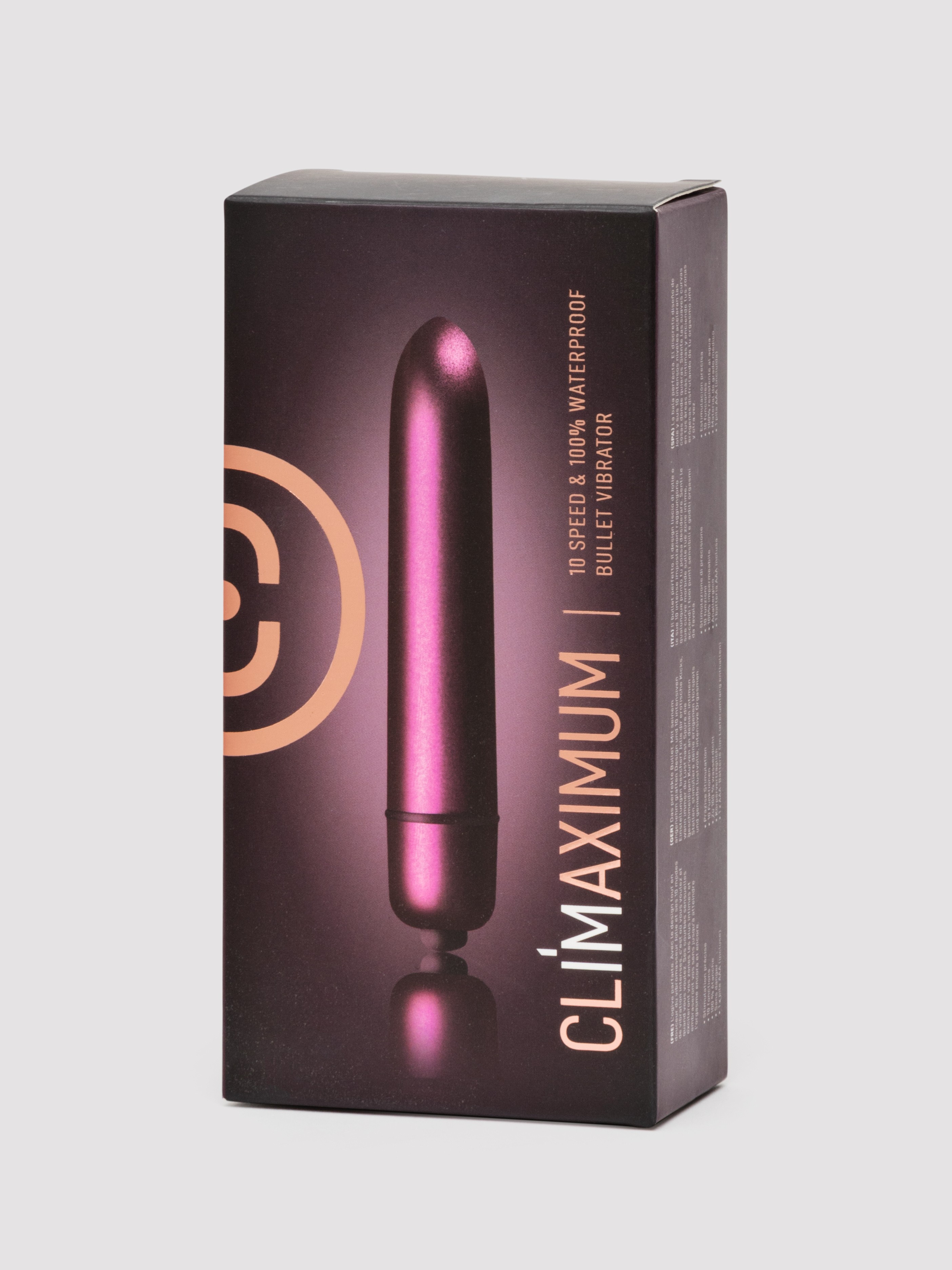 Rocks-off Jolie 10 Functions Extra Powerful Bullet Vibrator, Red, hi-res