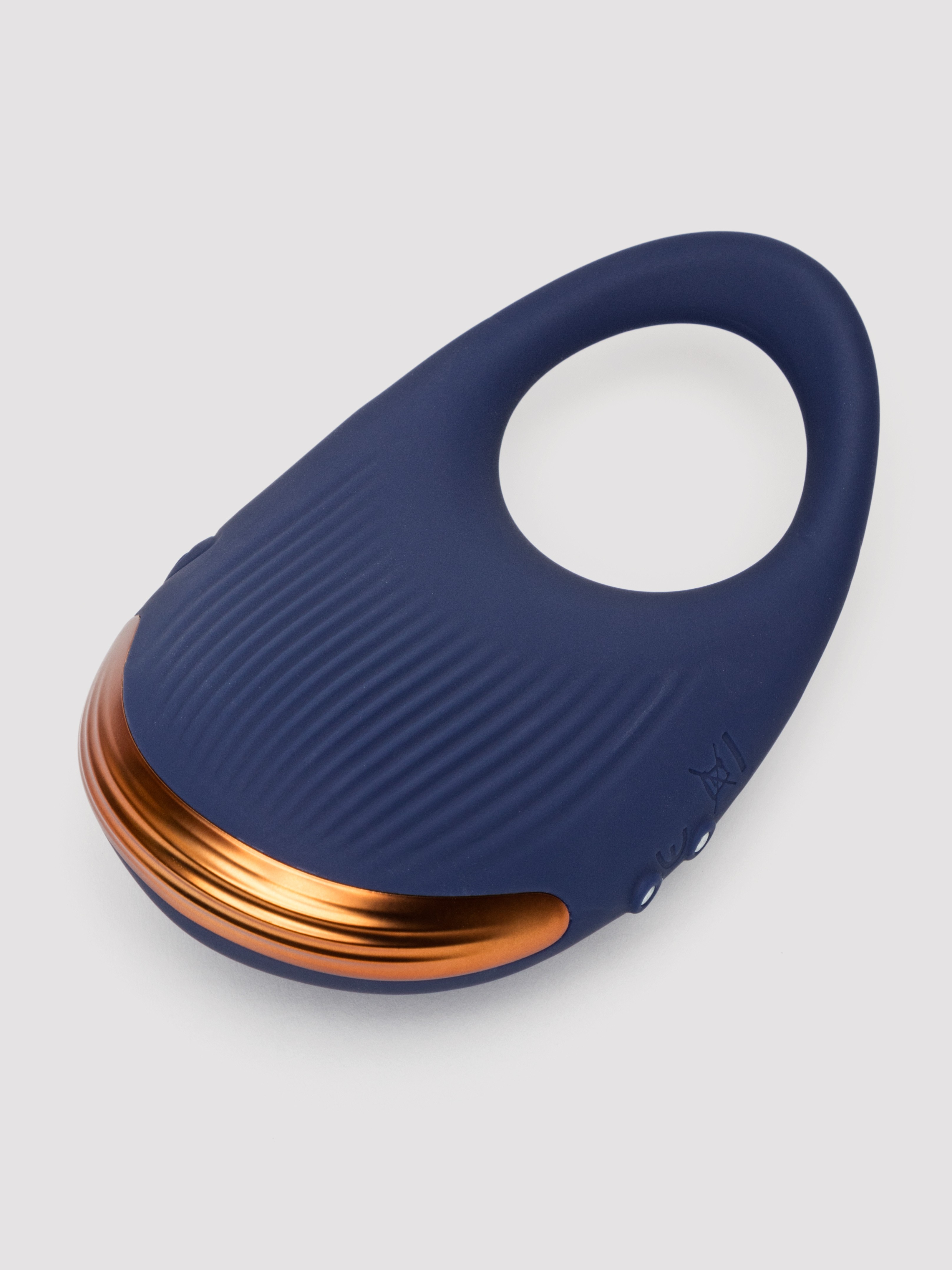 Rocks Off Capture Rechargeable Cock Ring Vibrator, Black, hi-res