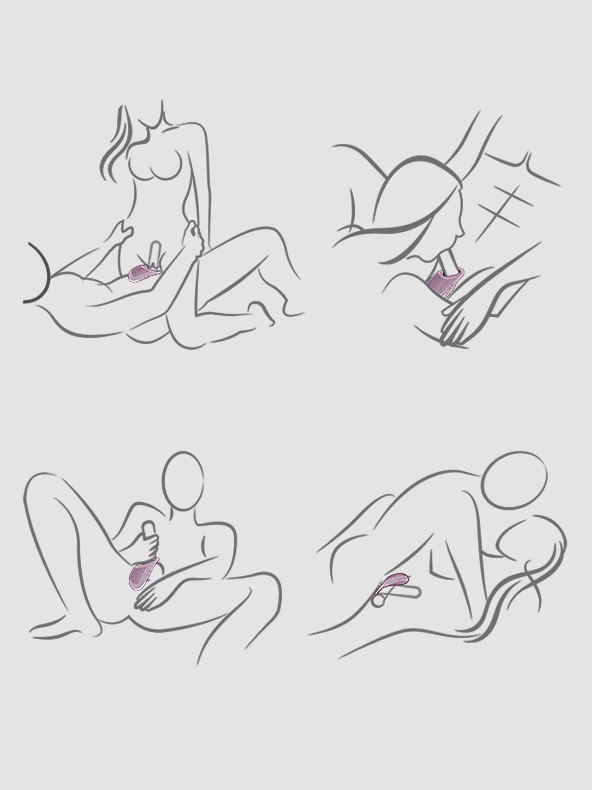 Rocks Off Capture Rechargeable Cock Ring Vibrator, Black, hi-res