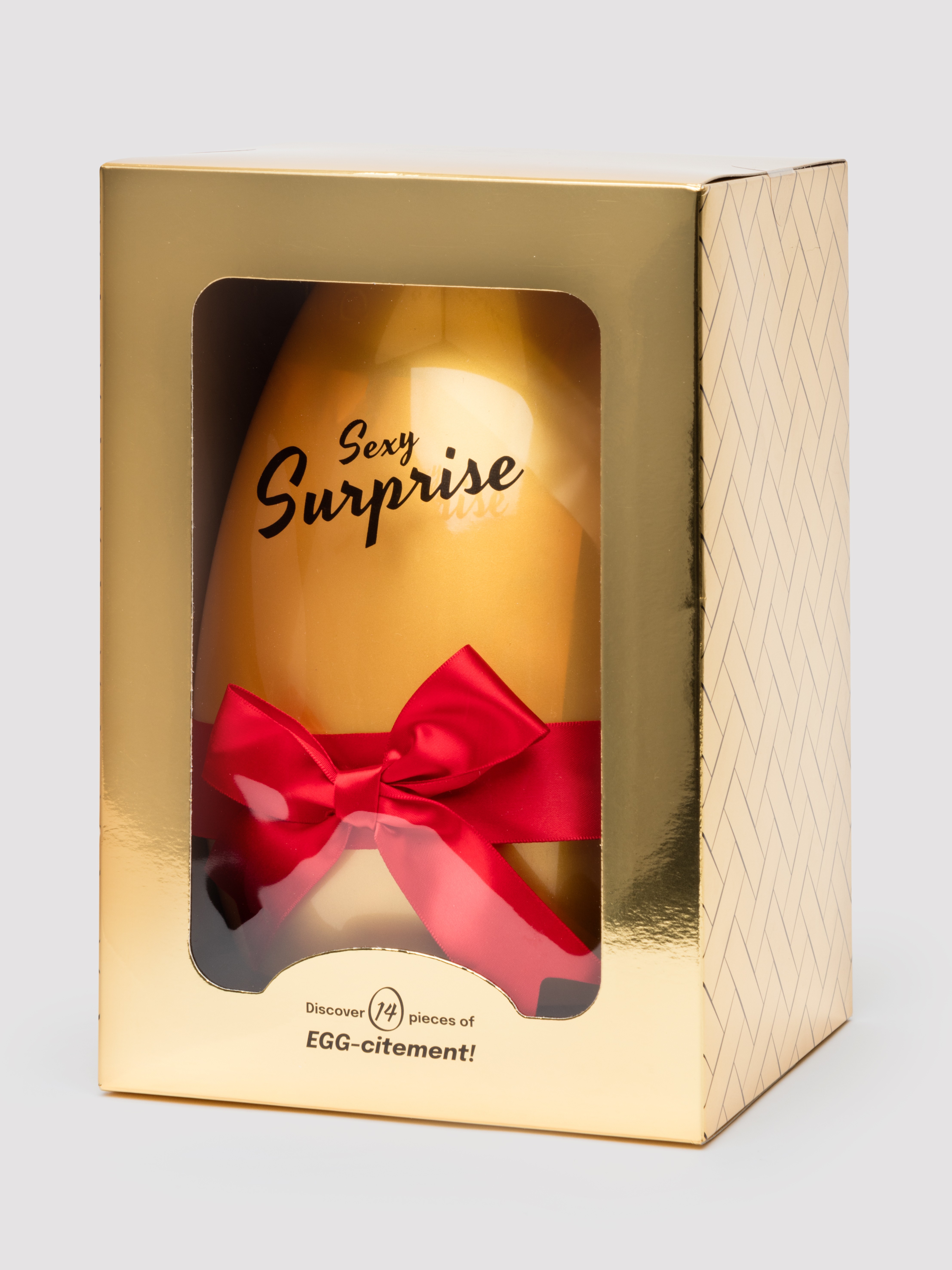 Loveboxxx Sexy Surprise Egg Kit (13 Piece), Yellow, hi-res