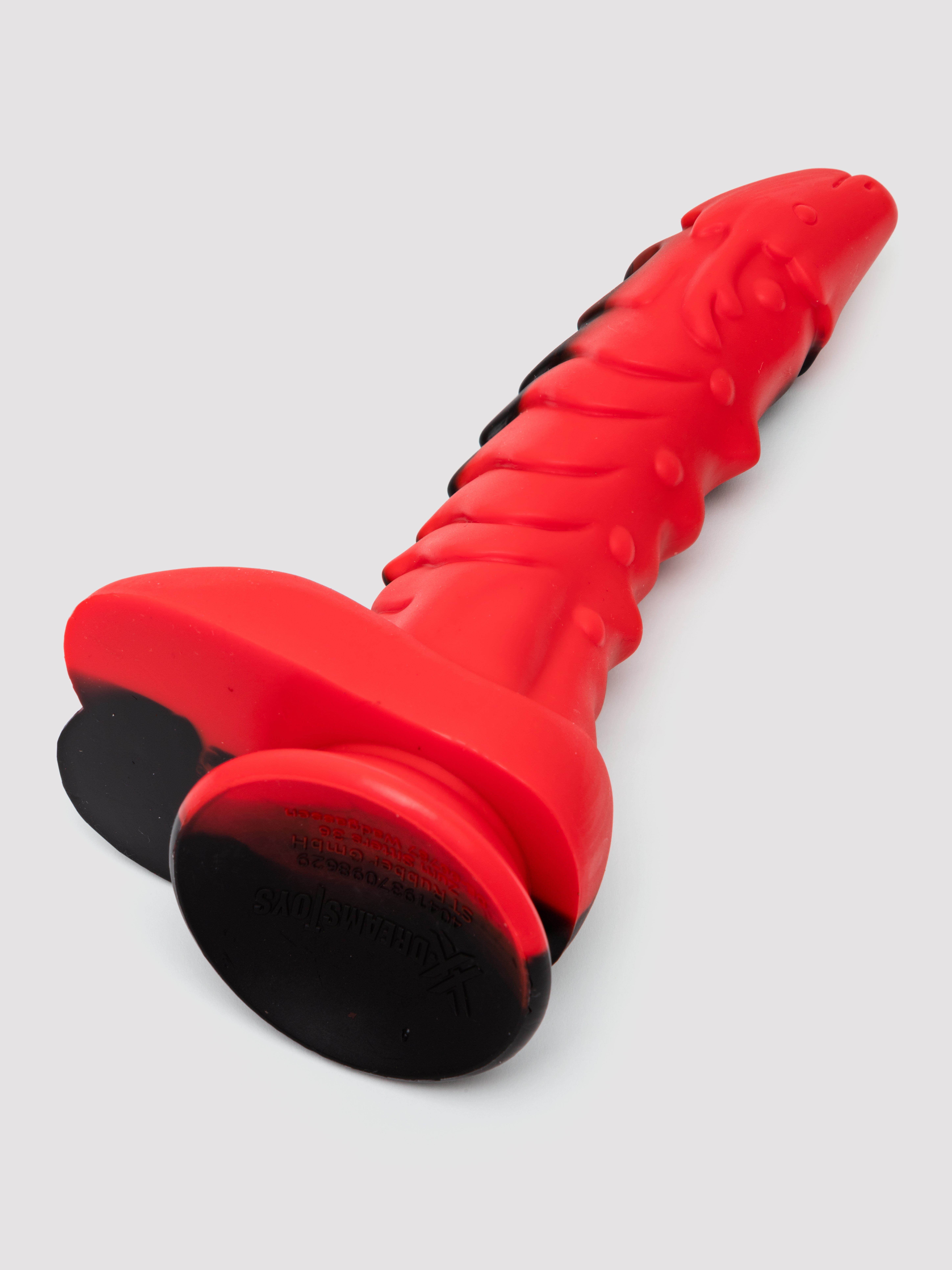Fantasy Fire Mutant Silicone Dildo, Red, hi-res