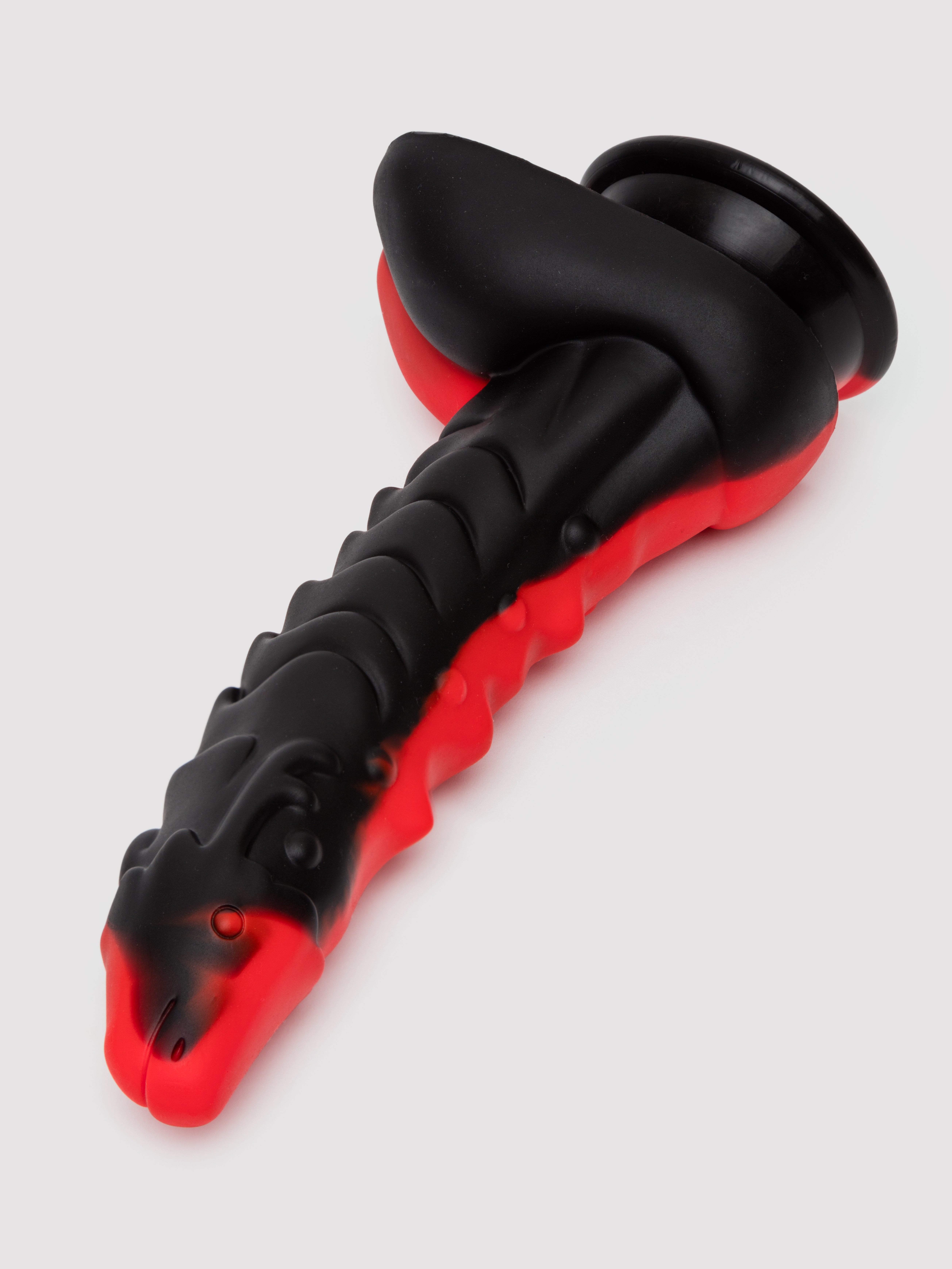Fantasy Fire Mutant Silicone Dildo, Red, hi-res
