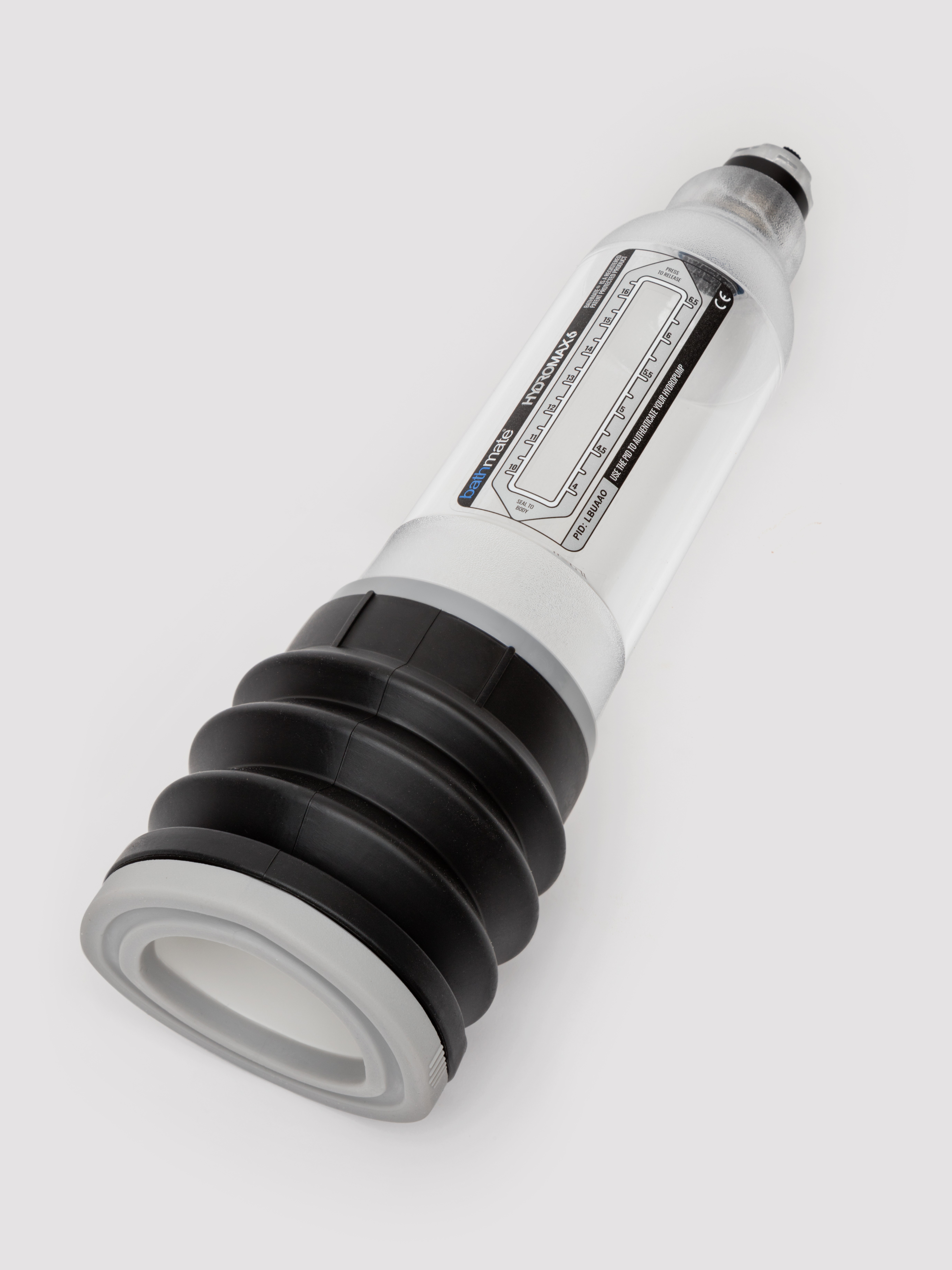 Bathmate HYDROMAX6 Penis Pump Clear 4-6 Inches, Clear, hi-res