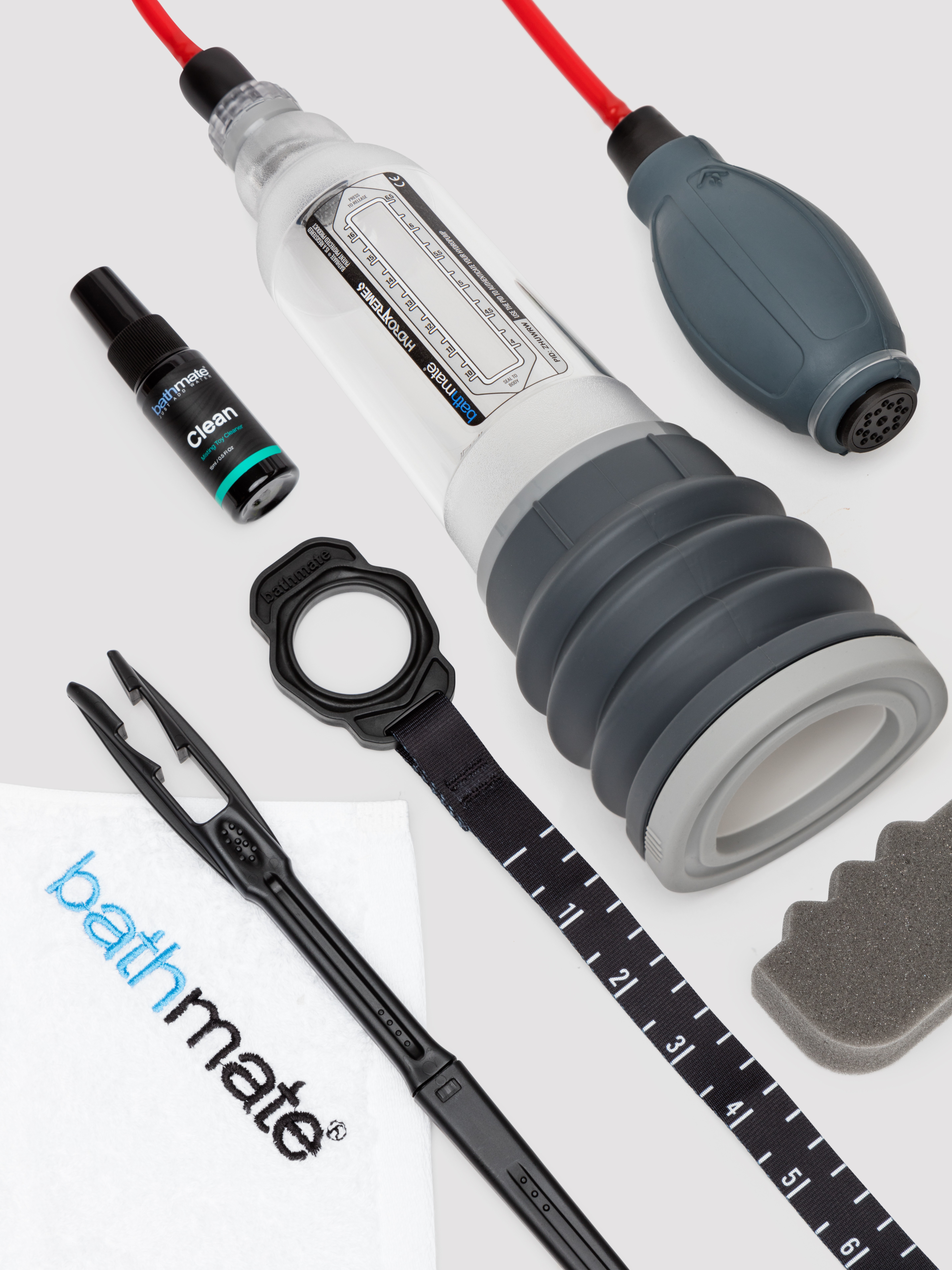 Bathmate HYDROXTREME6 Penis Pump Clear 4-6 Inches, Clear, hi-res