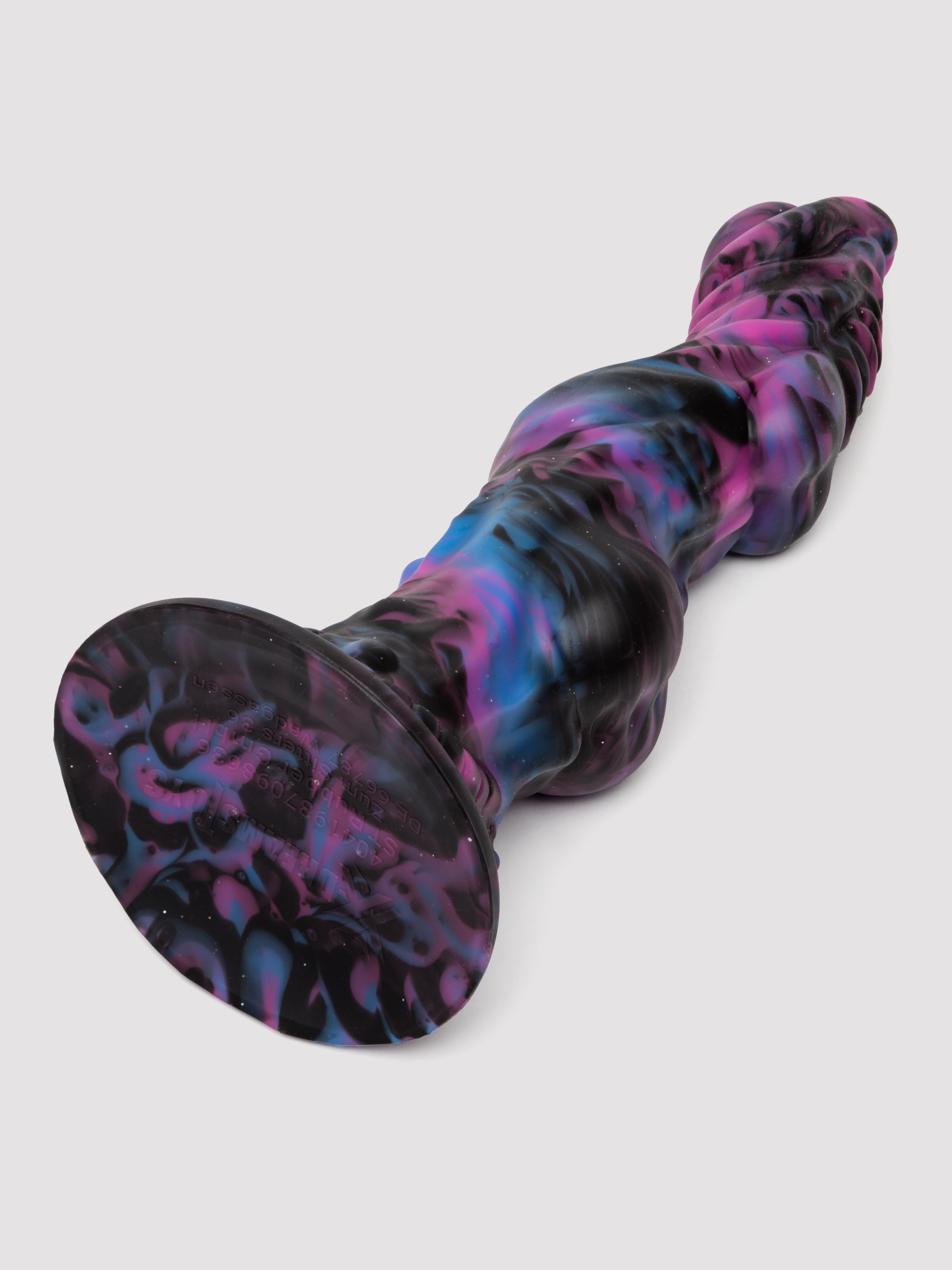 Fantasy Mutant Galaxy Silicone Dildo, Purple, hi-res