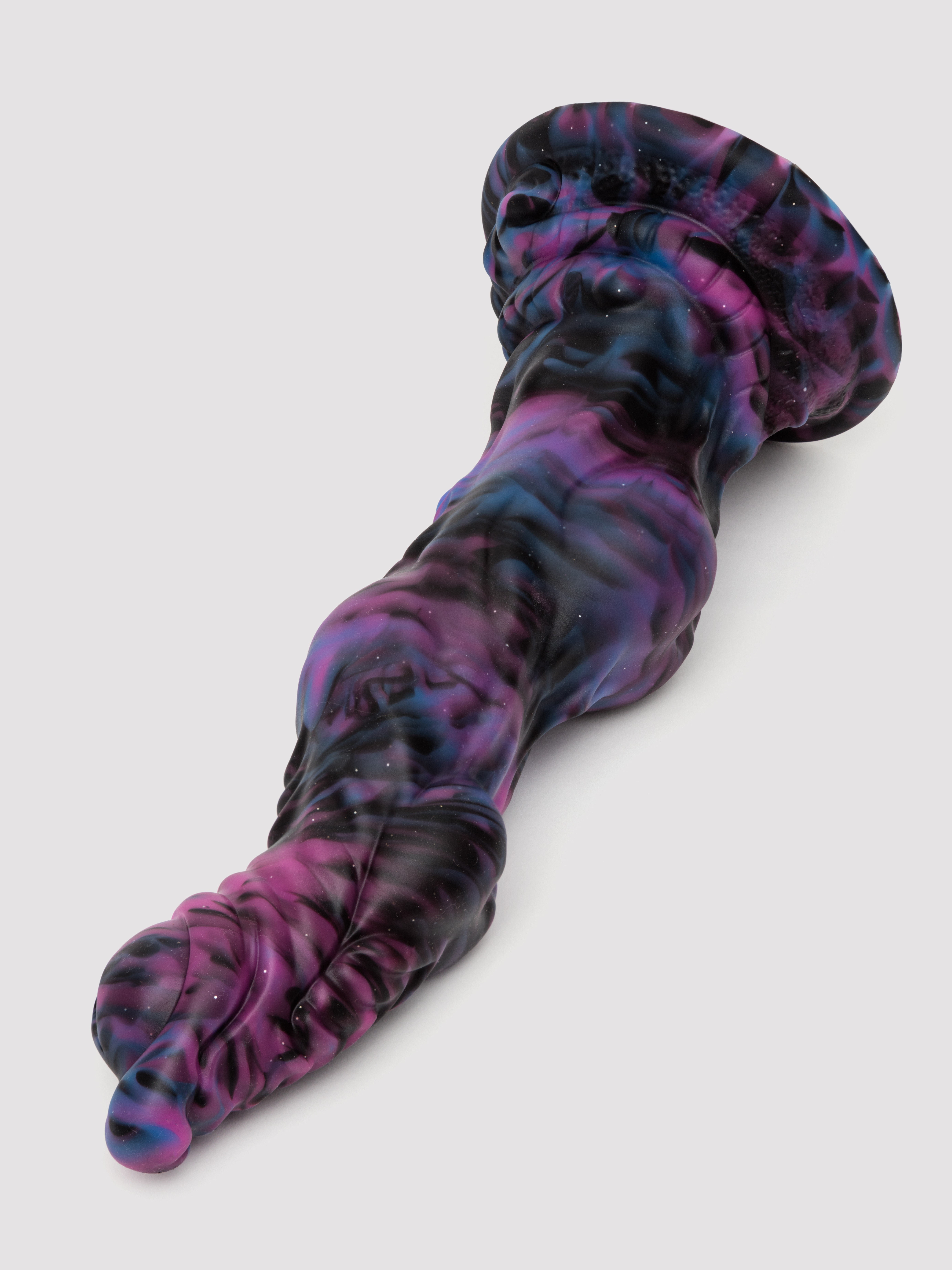 Fantasy Mutant Galaxy Silicone Dildo, Purple, hi-res
