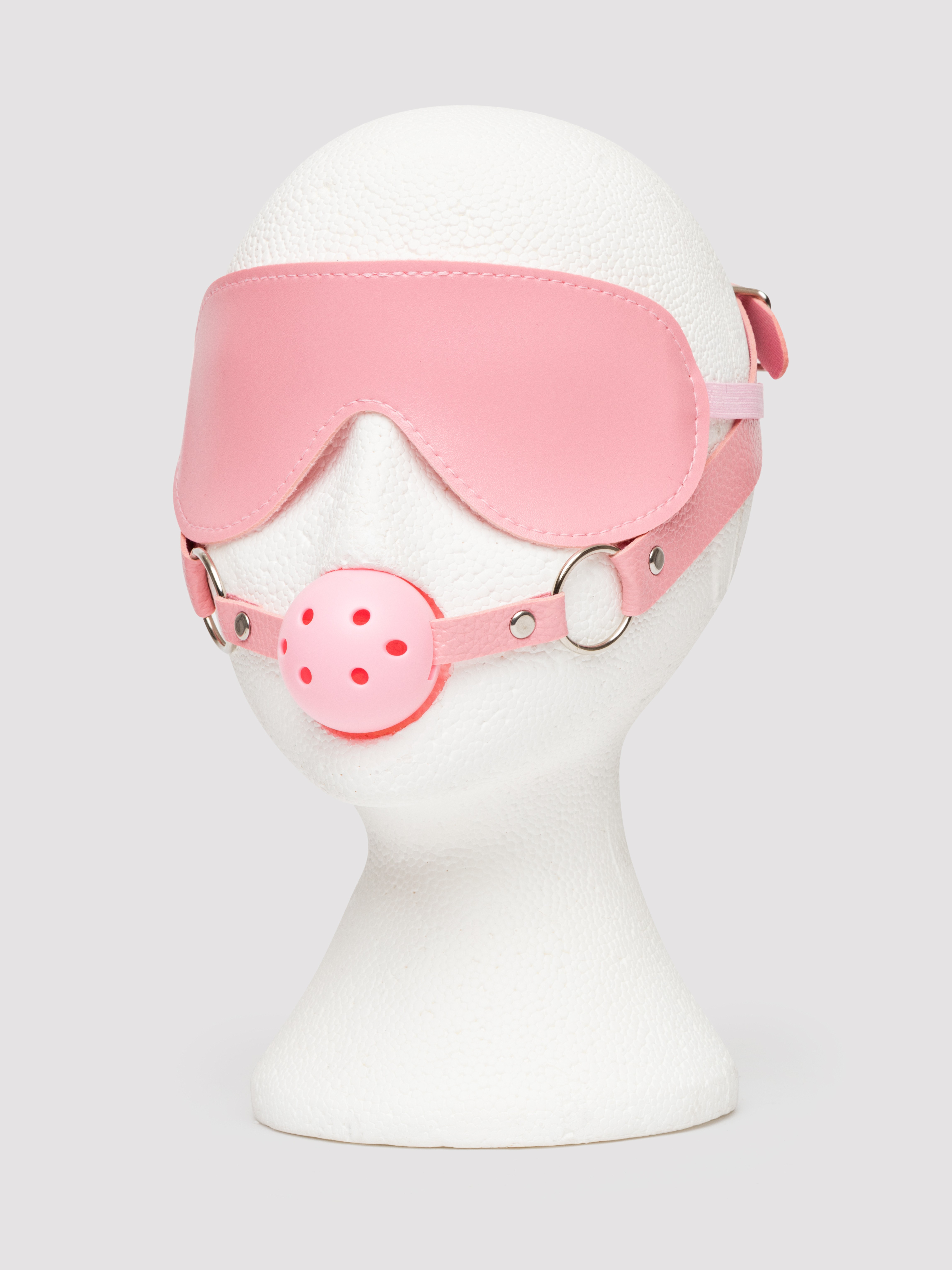 Secret Pleasure Chest Pink Bondage Kit (11 Pieces), Pink, hi-res