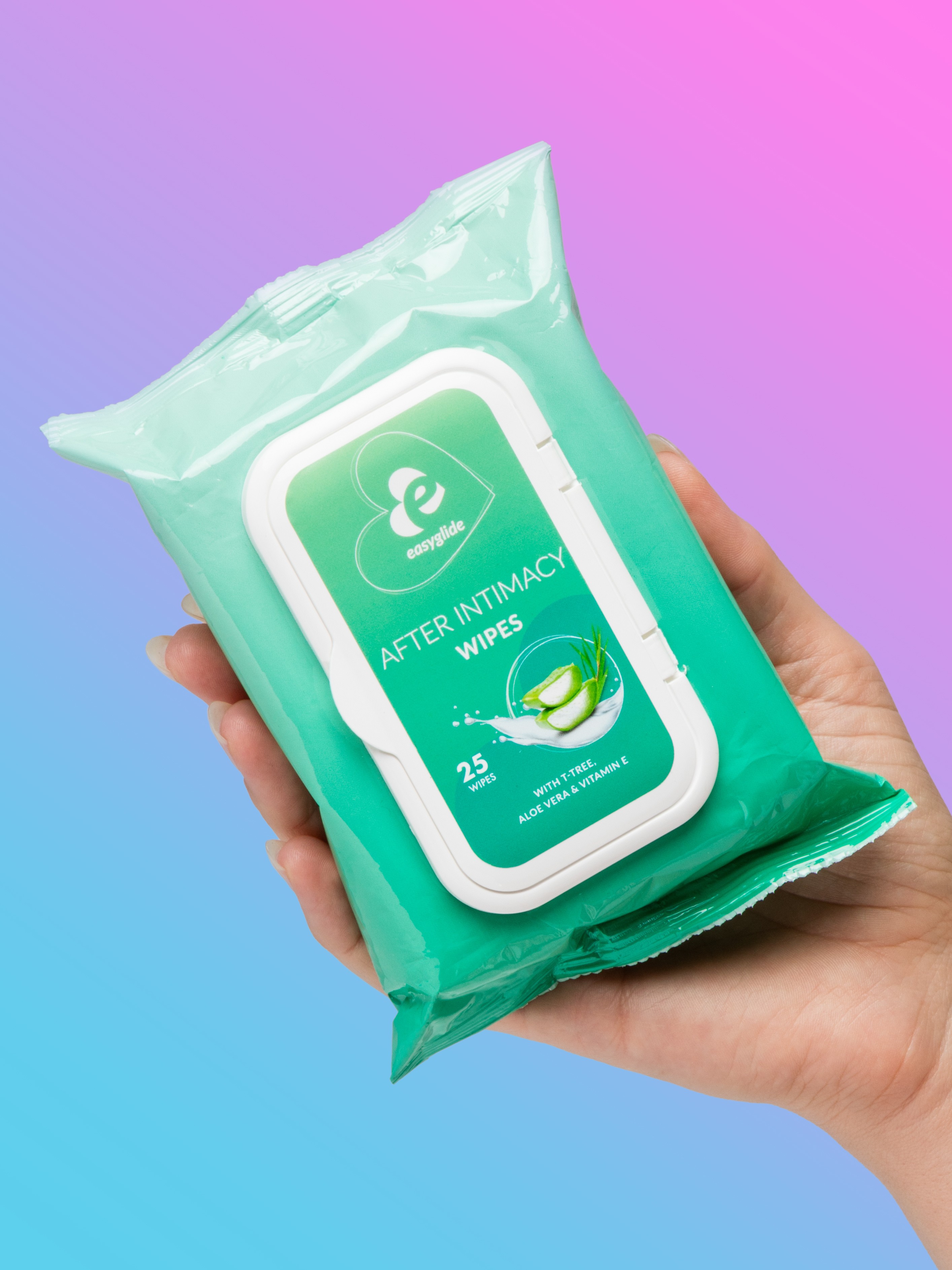 EasyGlide After Intimacy Wipes, , hi-res
