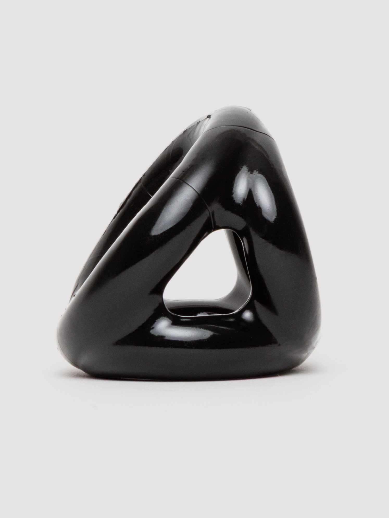 Lovehoney Cock Ring & Ball Sling, Black, hi-res