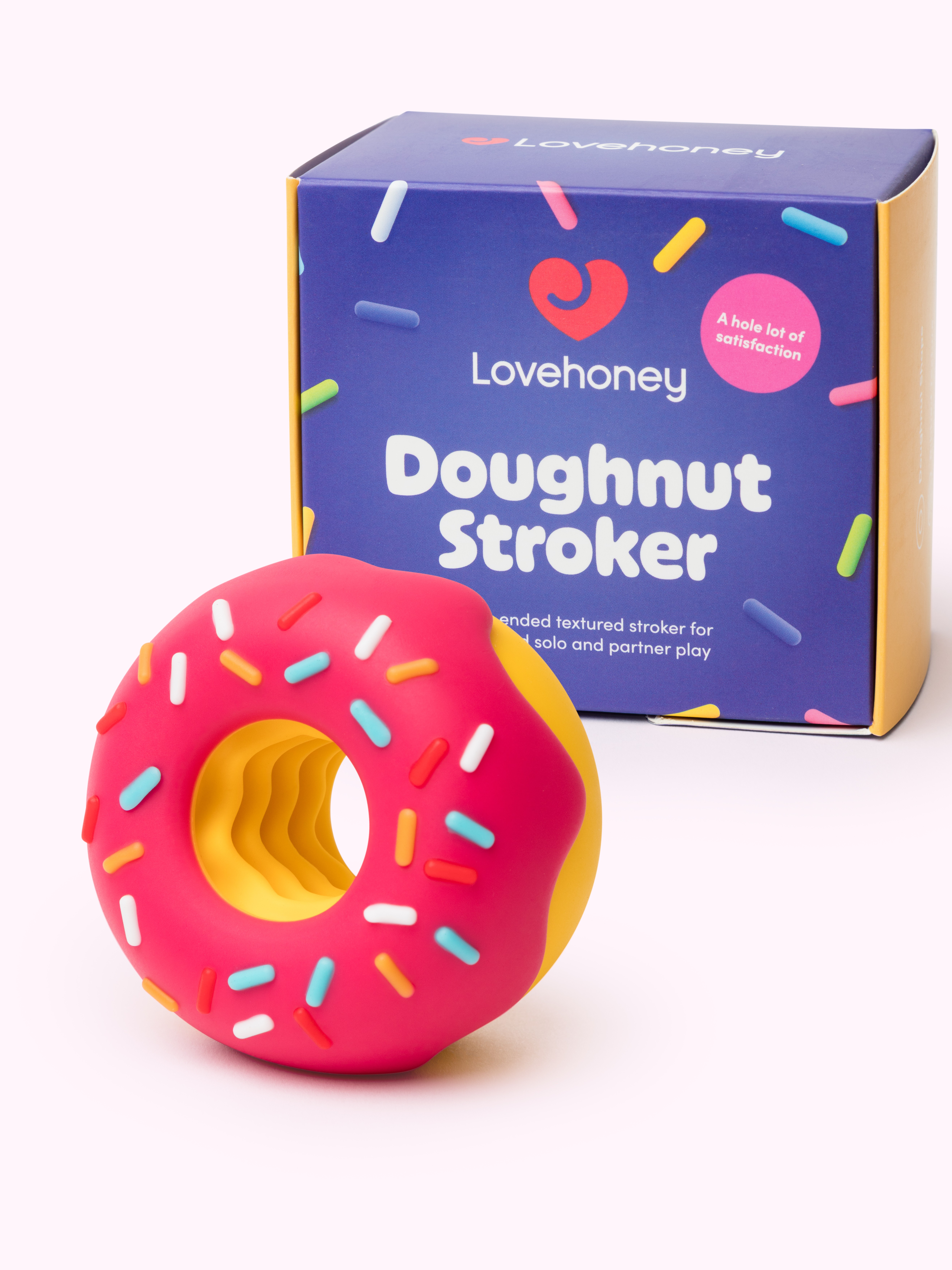 Lovehoney Doughnut Shape Stroker, , hi-res