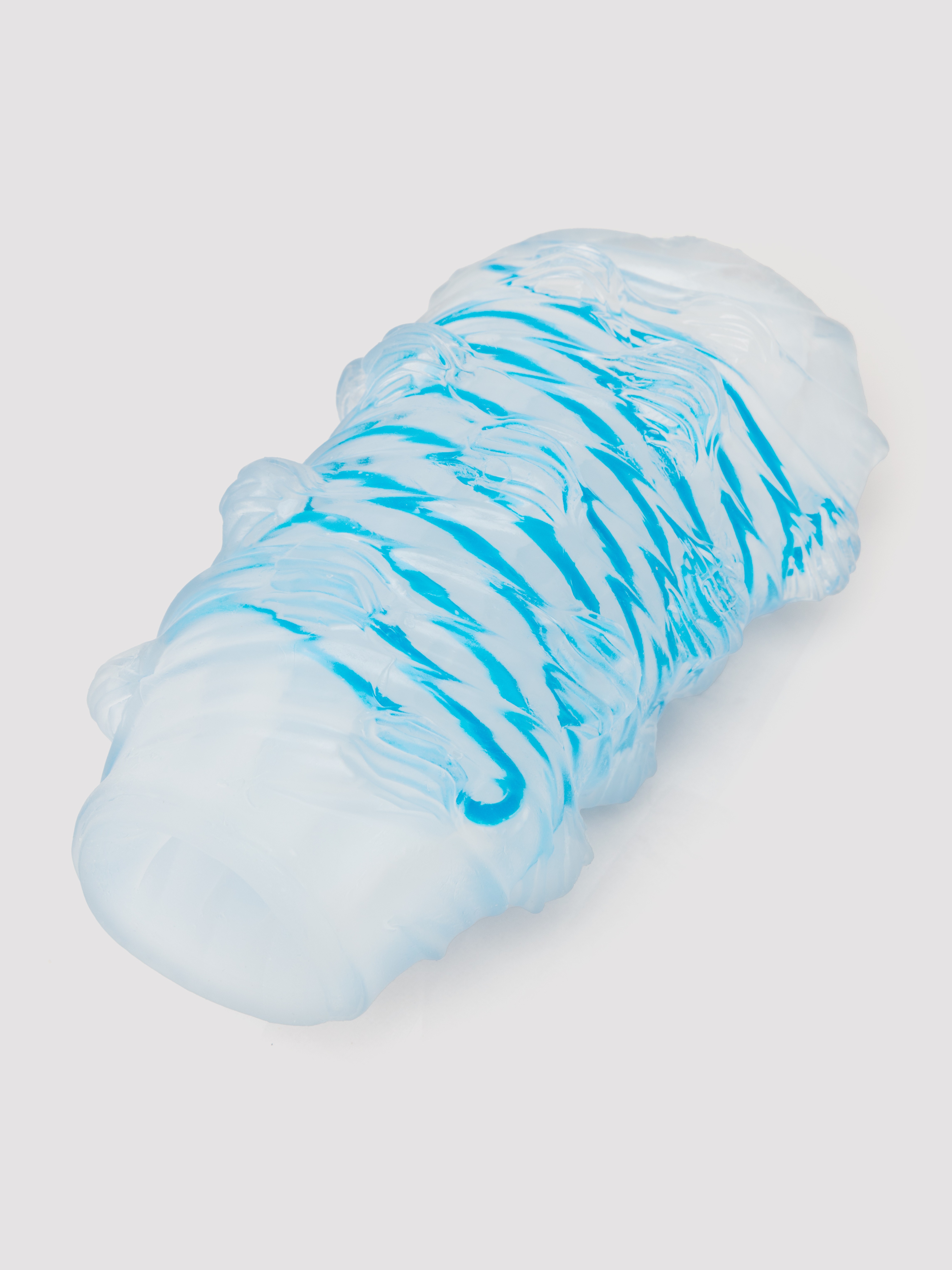 TENGA Spinner Deluxe Textured Male Masturbator, Blue, hi-res