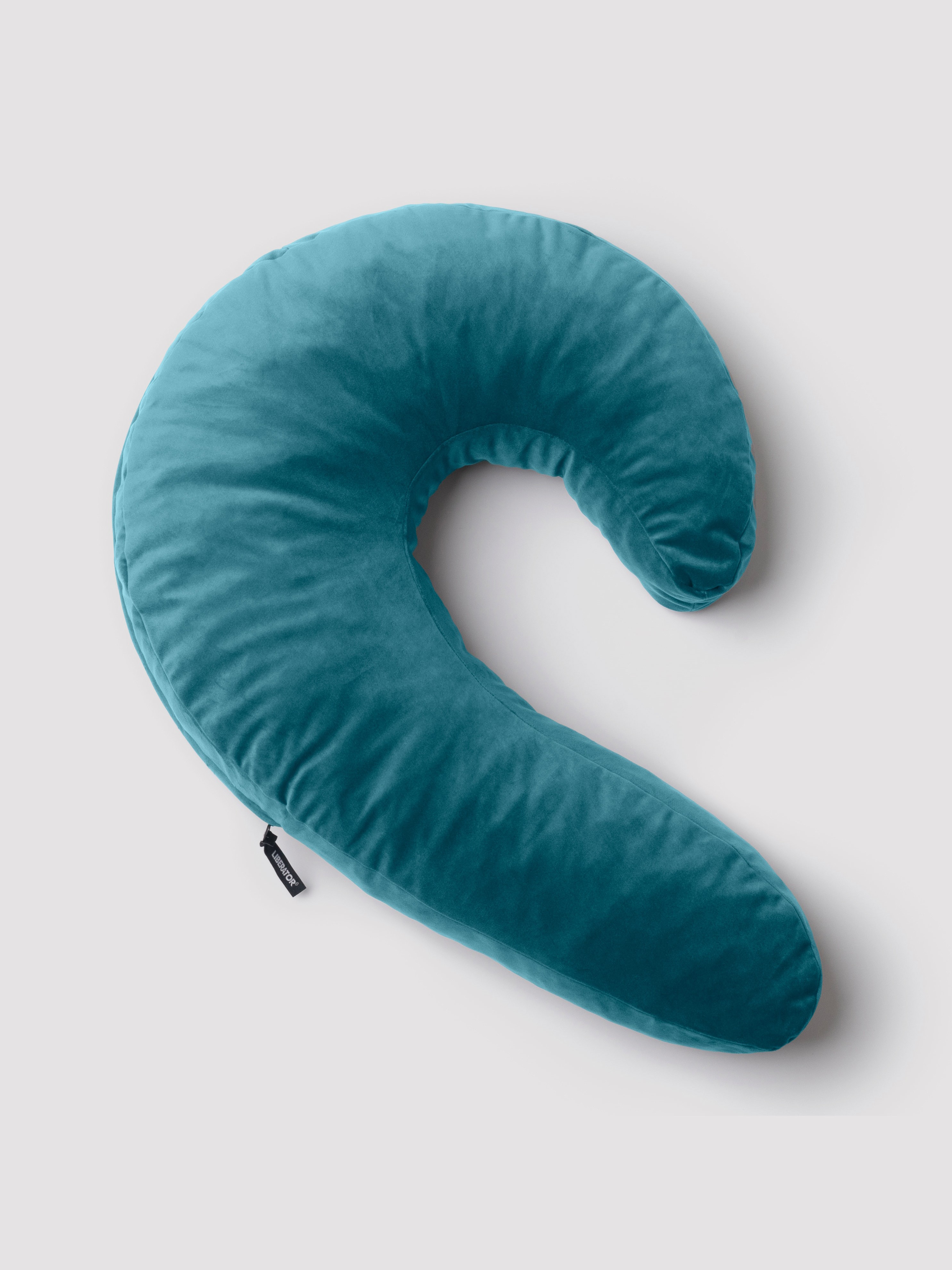 Liberator Lune Snuggle Sex Pillow, Blue, hi-res