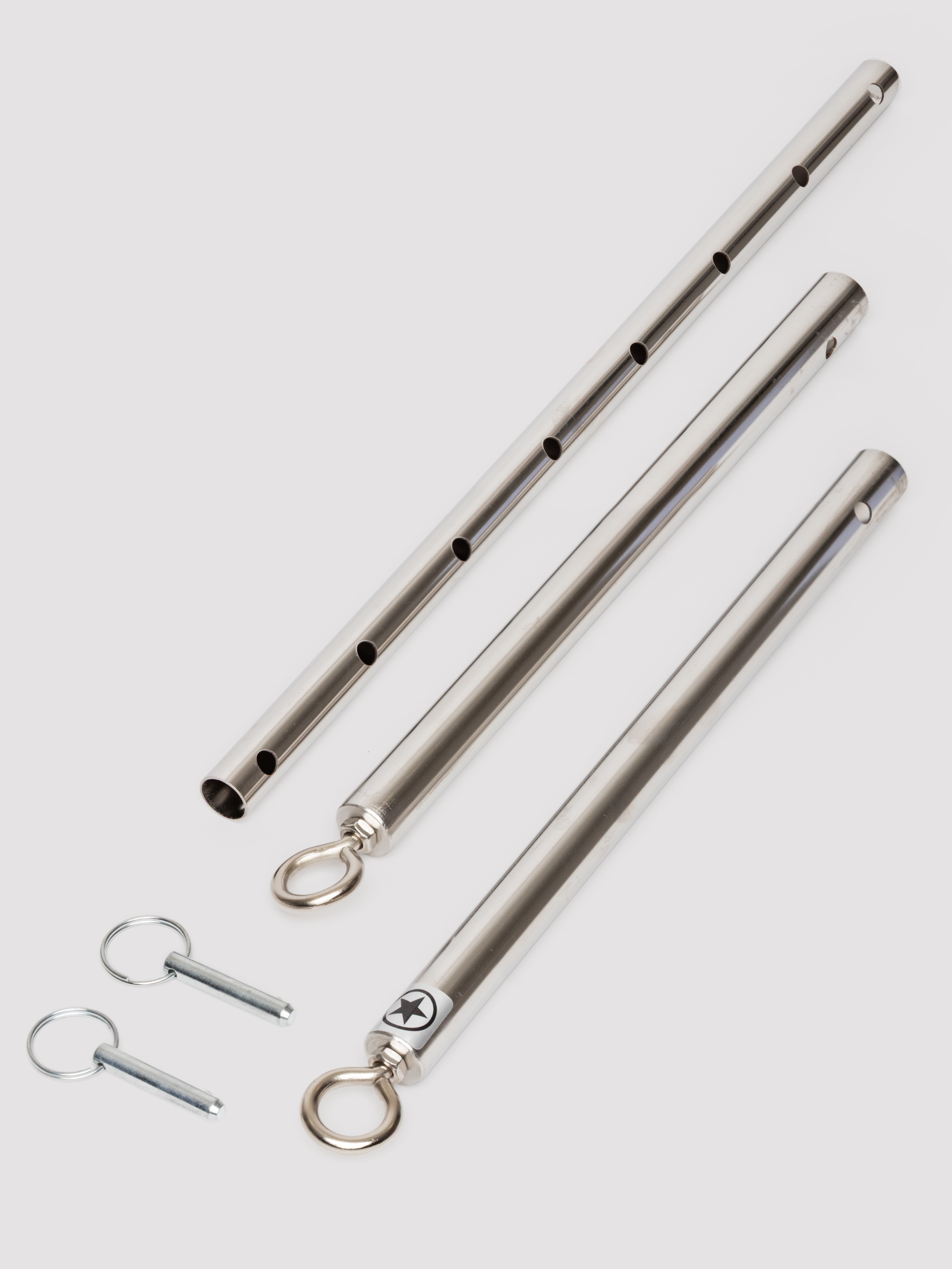 Ouch! Expandable Spreader Bar, Silver, hi-res