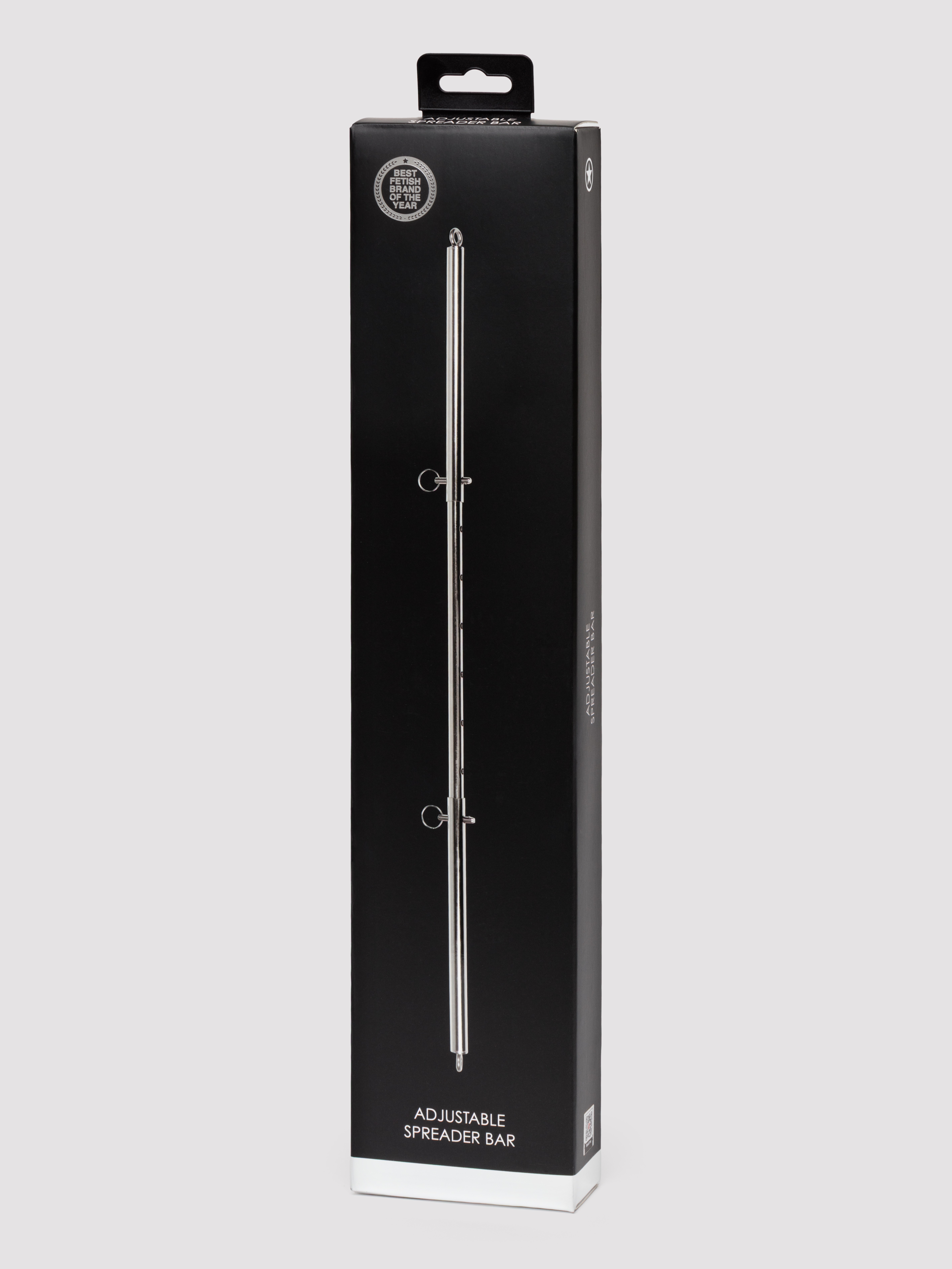 Ouch! Expandable Spreader Bar, Silver, hi-res