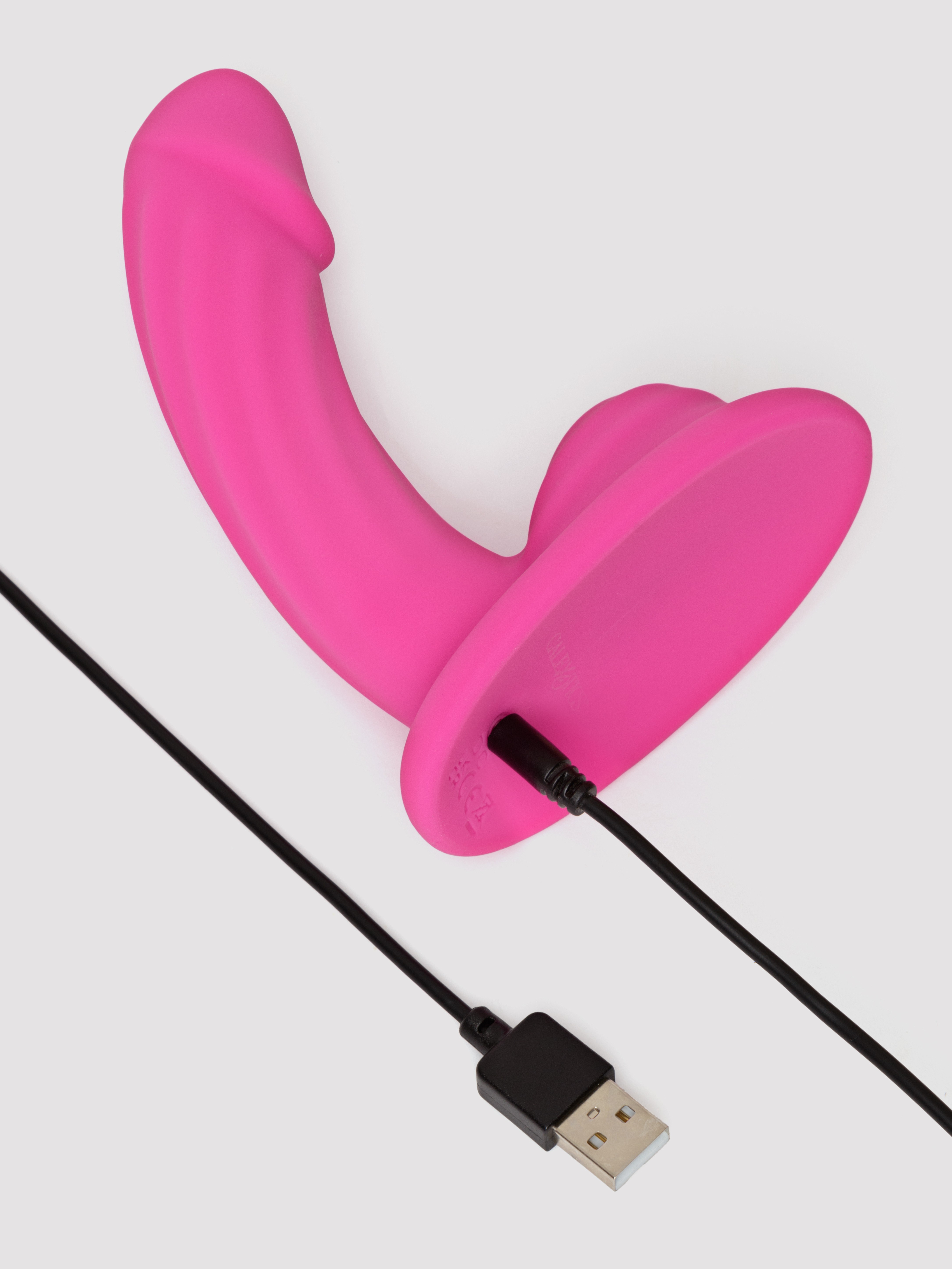 G-Ride Rechargeable Easy Ride Vibrating Dildo, Pink, hi-res