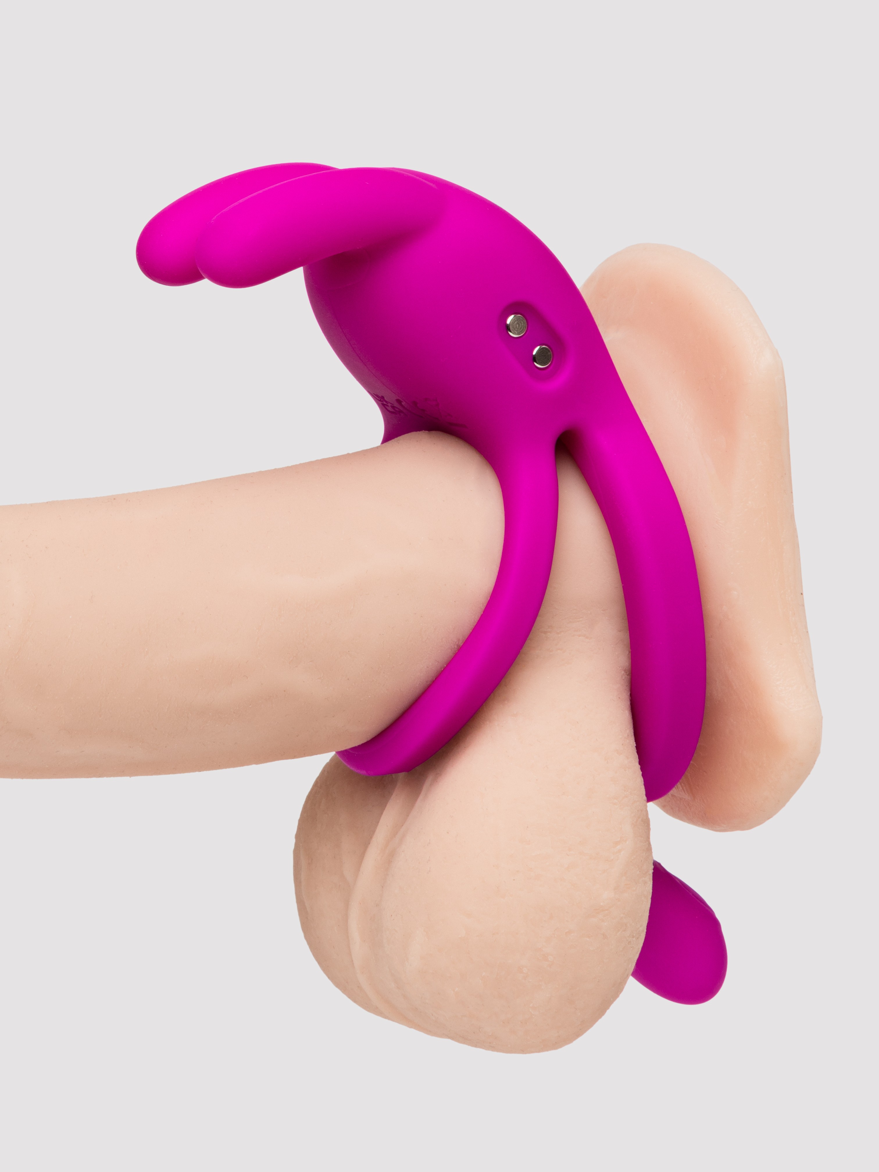 Closer Intimate Couples Rechargeable Cock Ring, Pink, hi-res