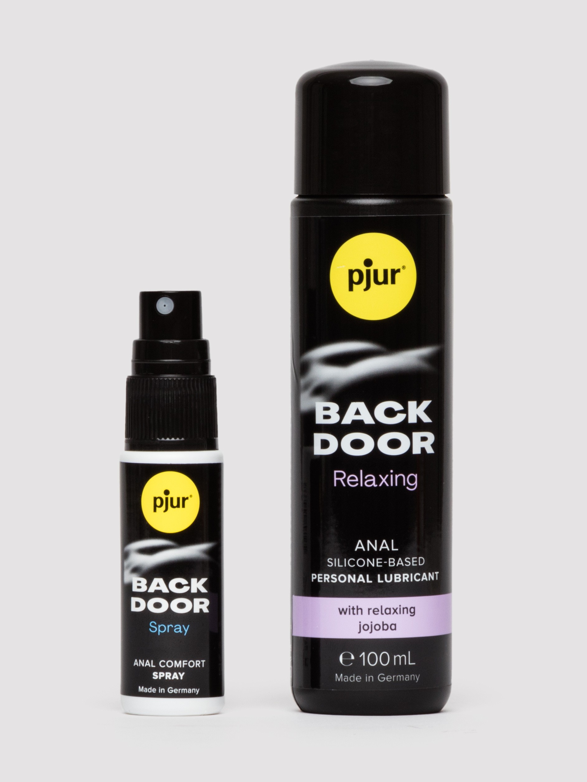pjur Back Door Anal Lubricant 100ml and Spray 20ml Pack, , hi-res