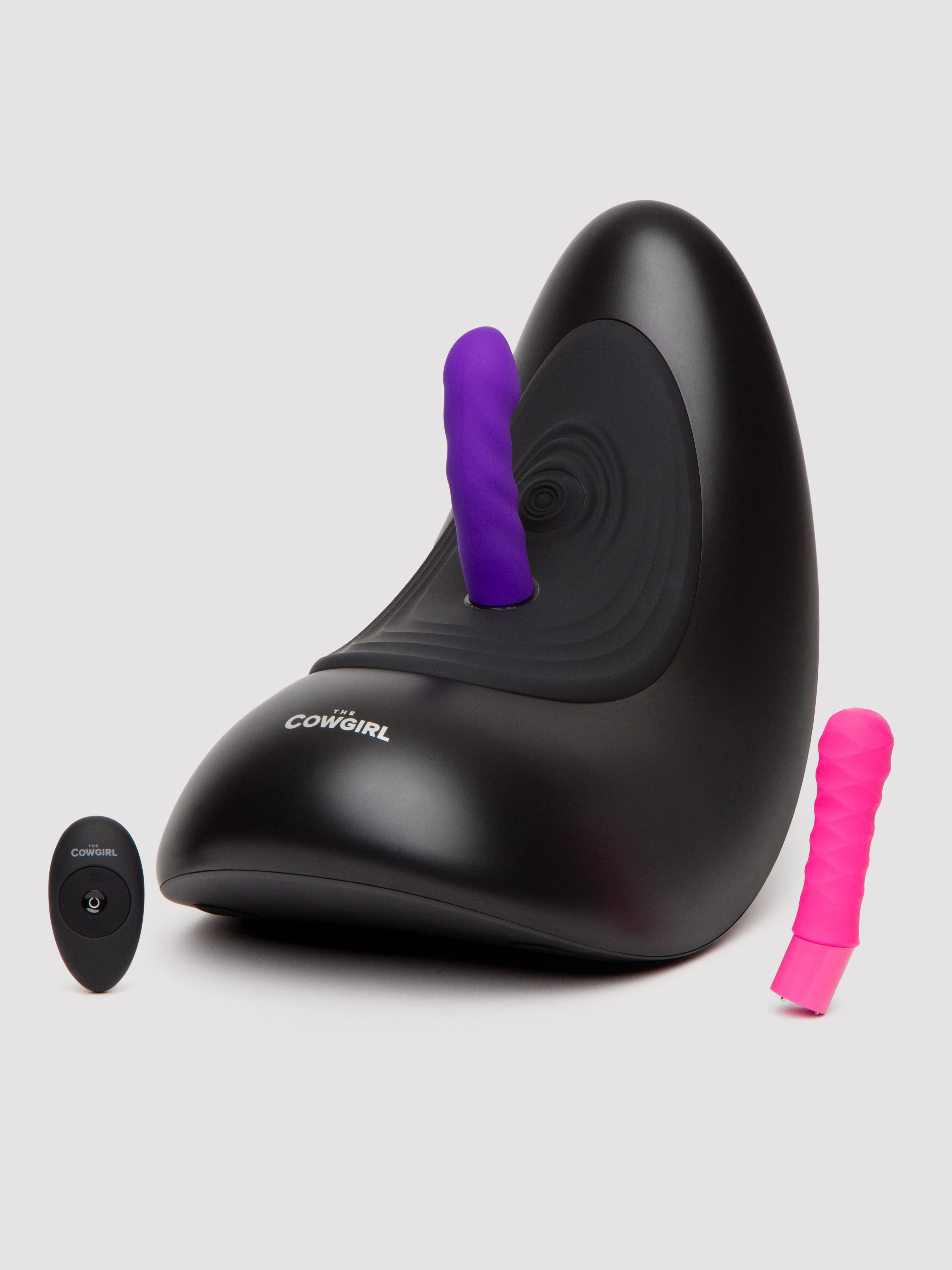 The Cowgirl Saddle Rocking Thrusting Sex Machine, Silver, hi-res