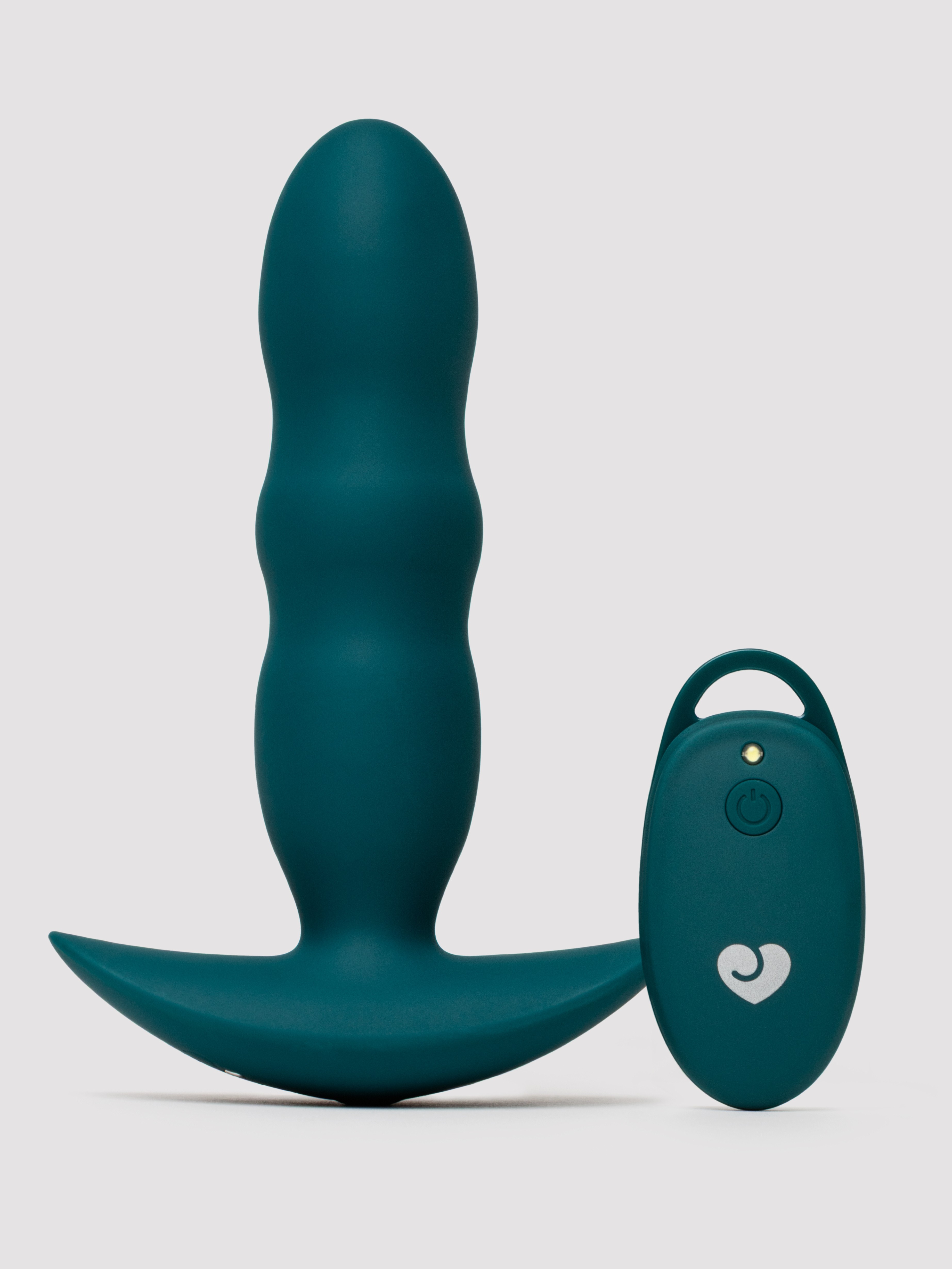 Lovehoney Thrusting Remote Control Butt Plug, Green, hi-res