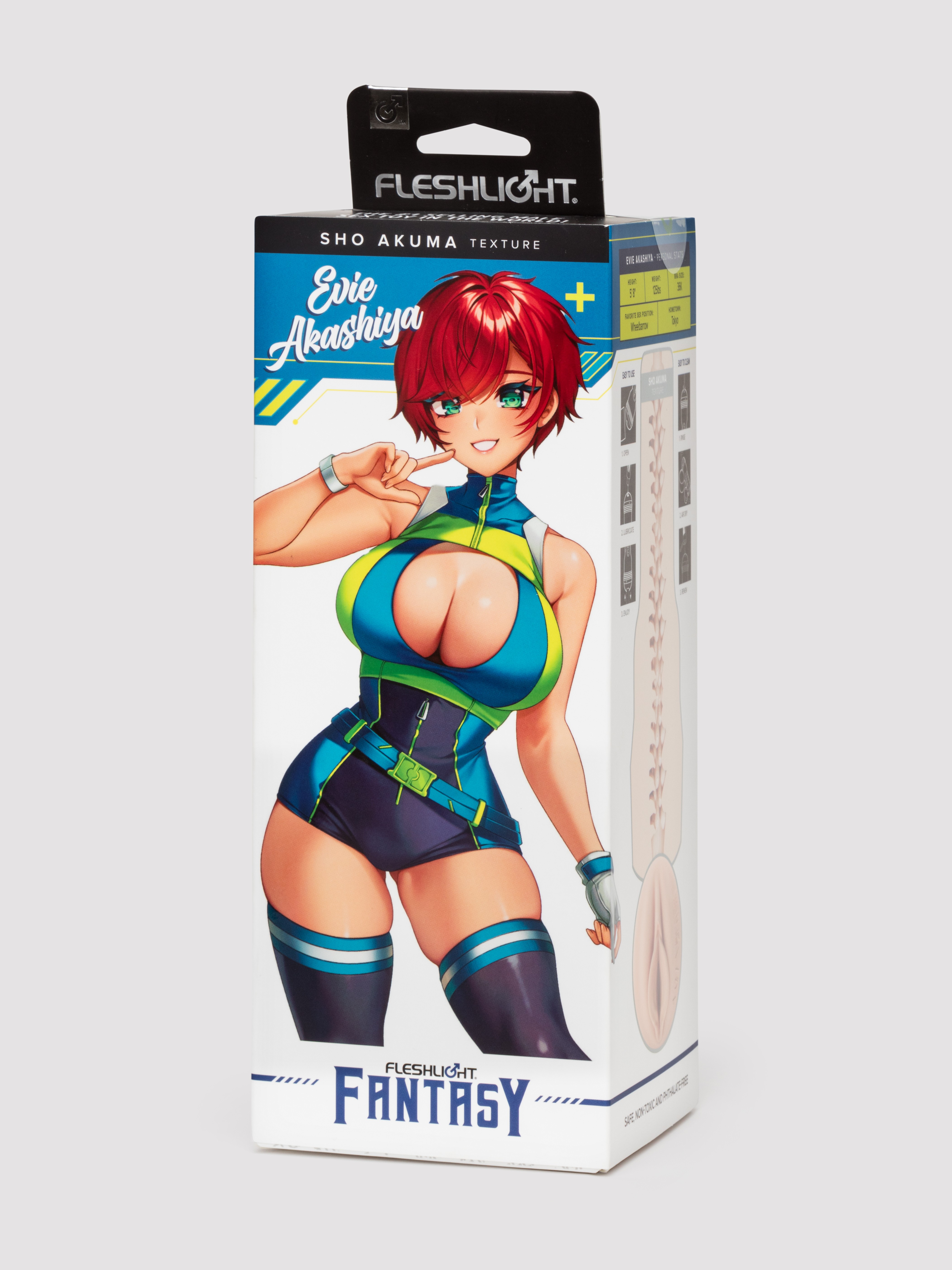 Fleshlight Fantasy Evie Akashiya Texture, Flesh Pink, hi-res