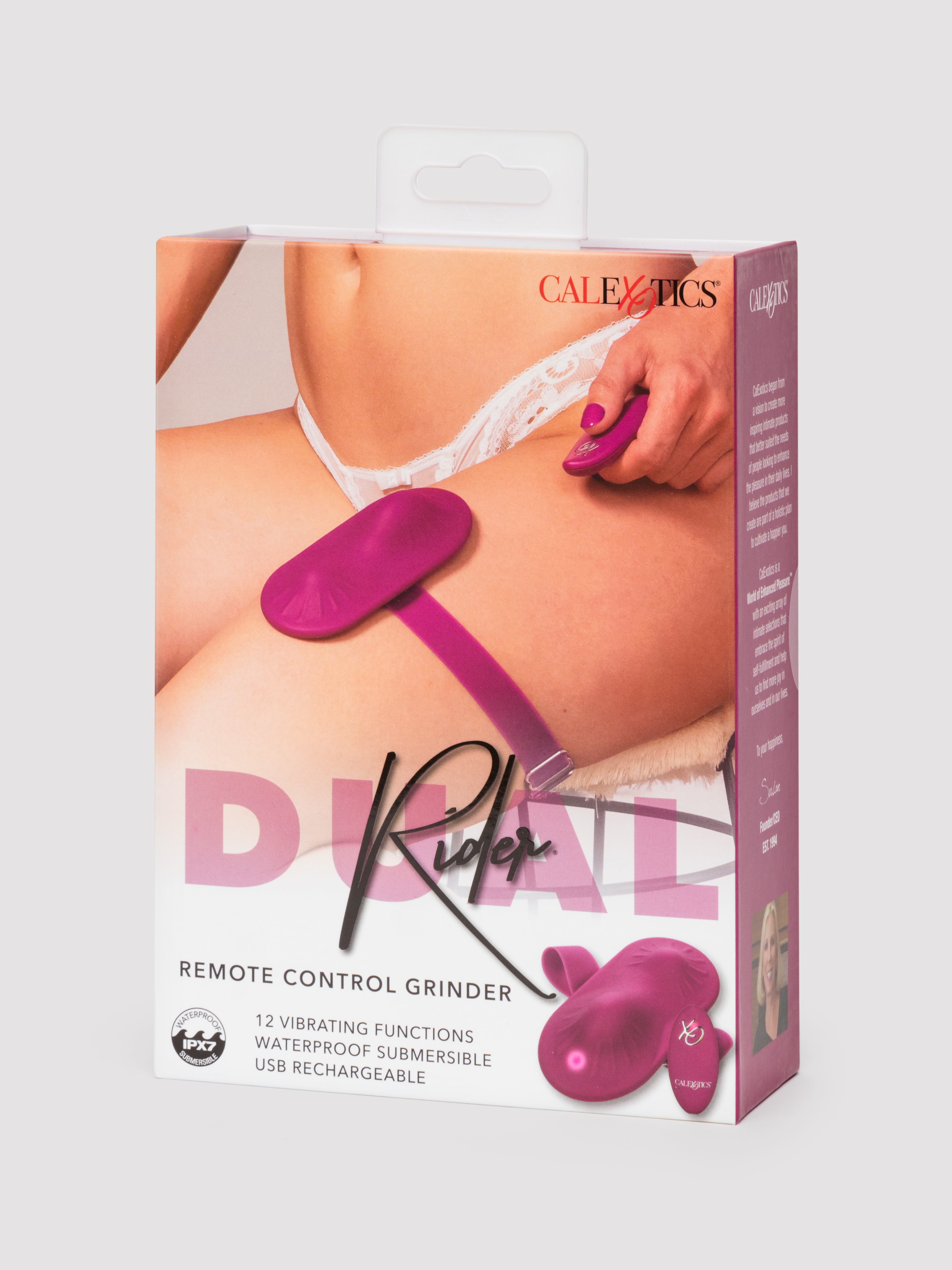 Dual Rider Remote Control Grinder with Straps, Red, hi-res