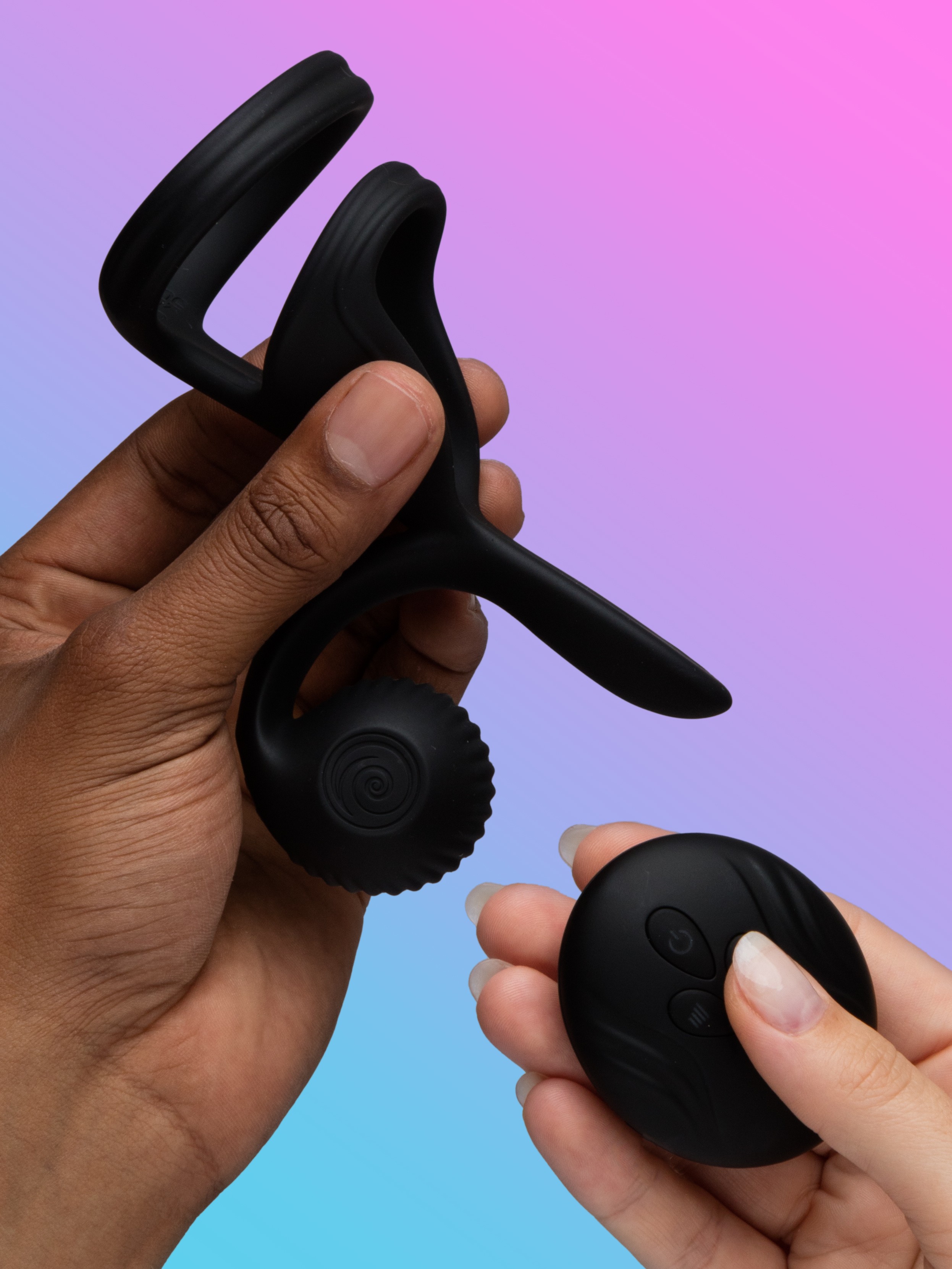 SVIBE Jovi Dual Couples Stimulator, Black, hi-res