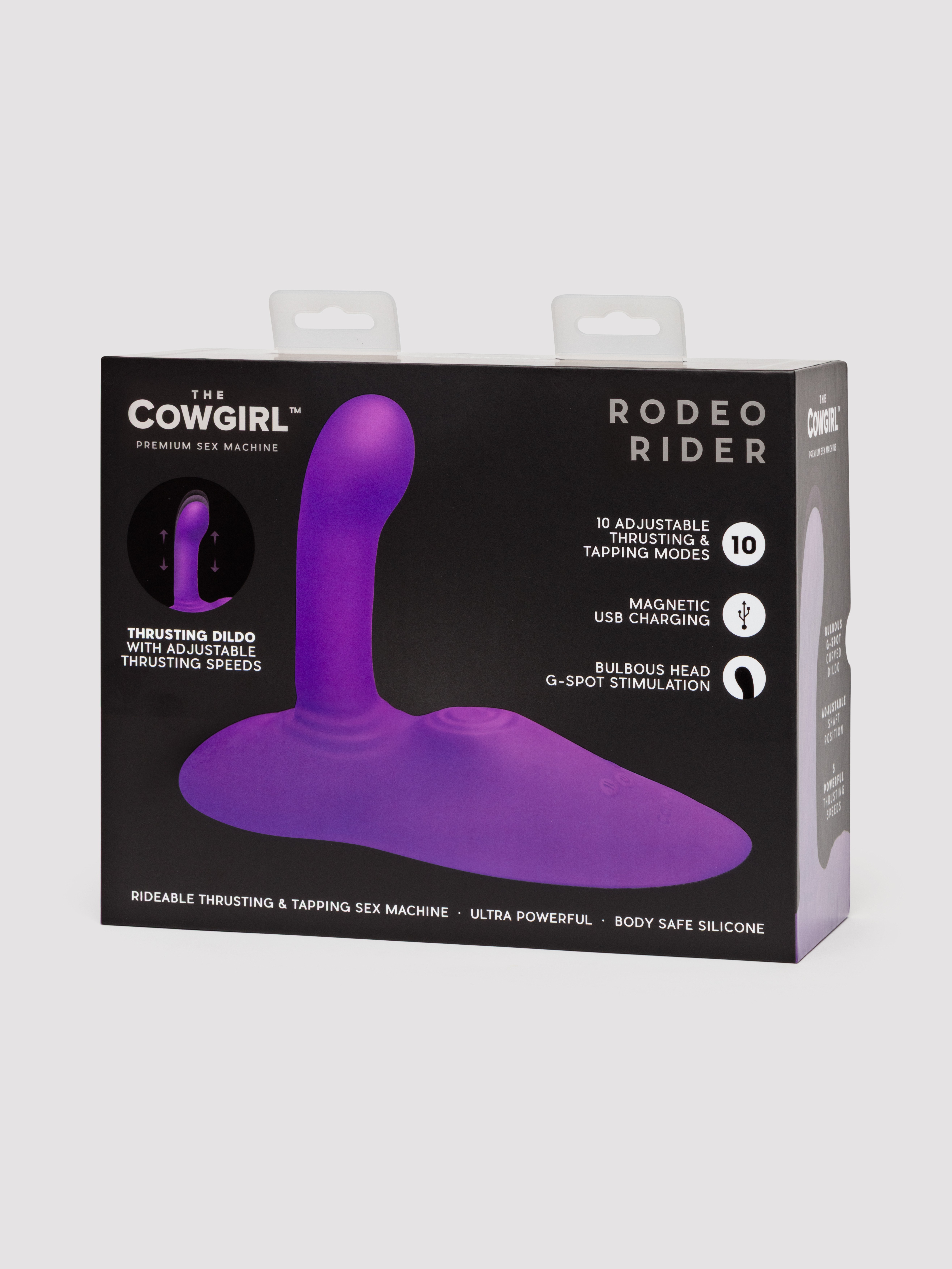 The Cowgirl Rodeo Rider Thrusting Sex Machine, Black, hi-res