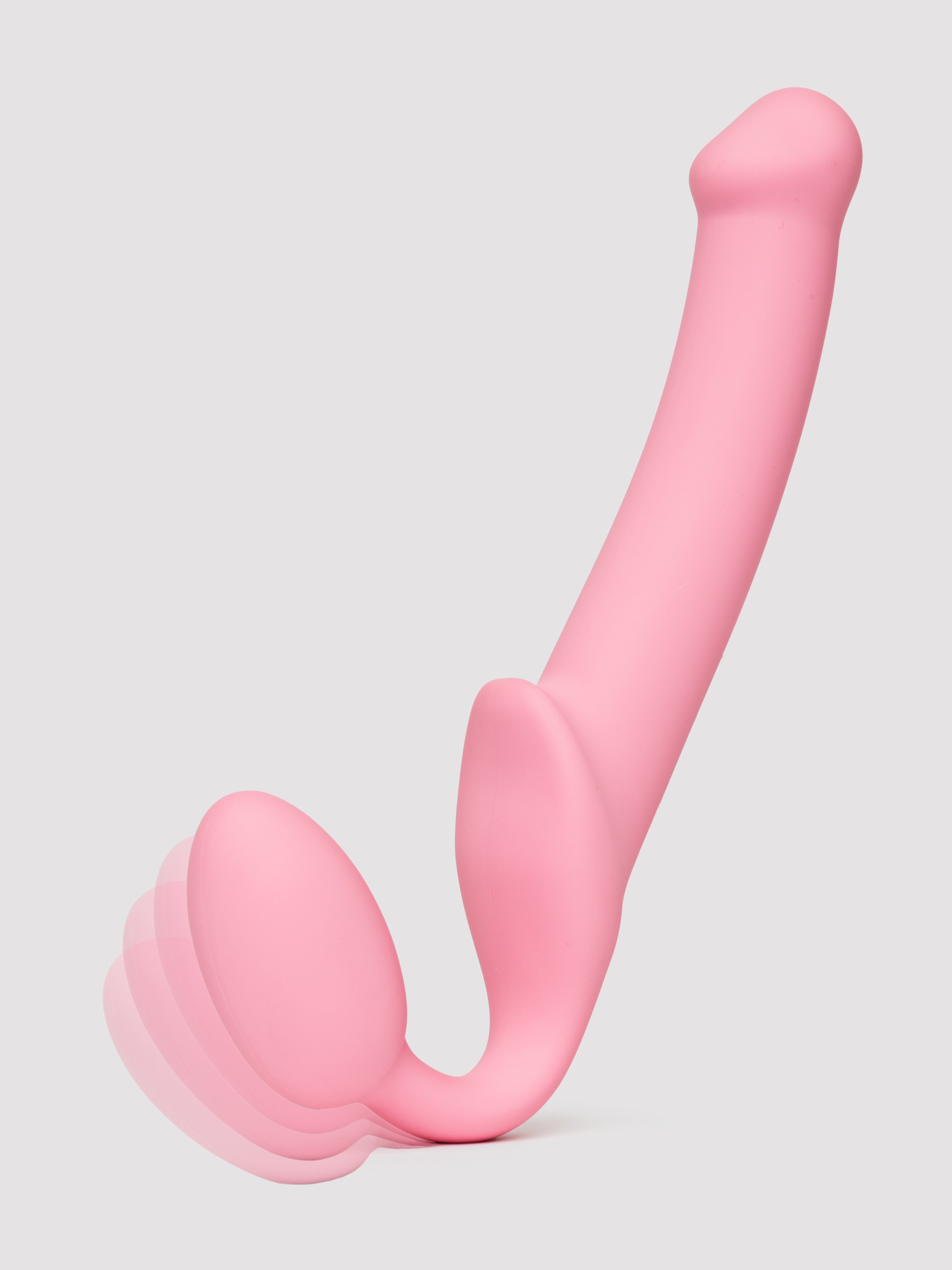 Strap-on-Me Silicone Fully Flexible Strapless Strap-On, Pink, hi-res