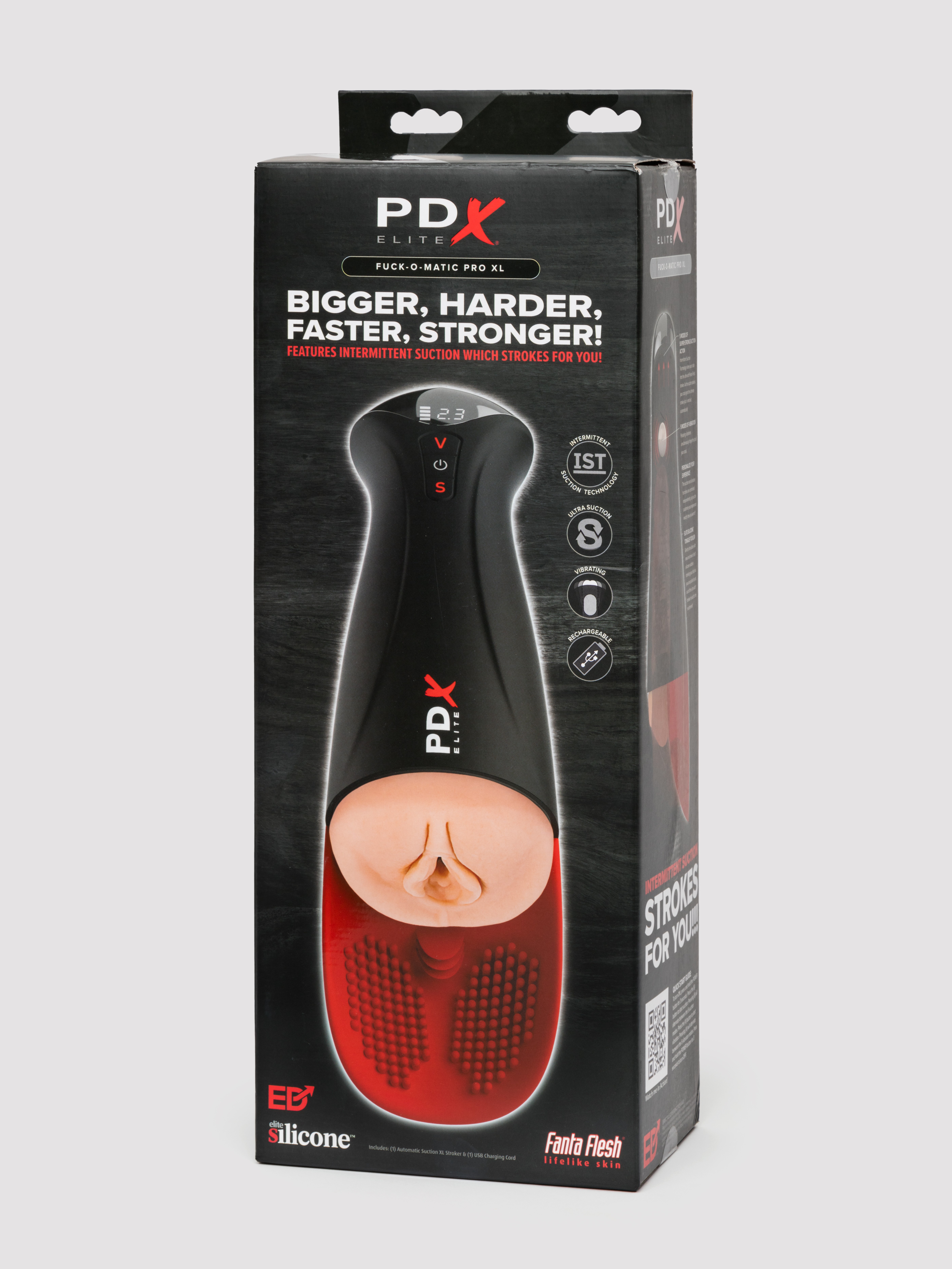PDX Elite Fuck-O-Matic Pro XL Realistic Suction Masturbator, Flesh Pink, hi-res