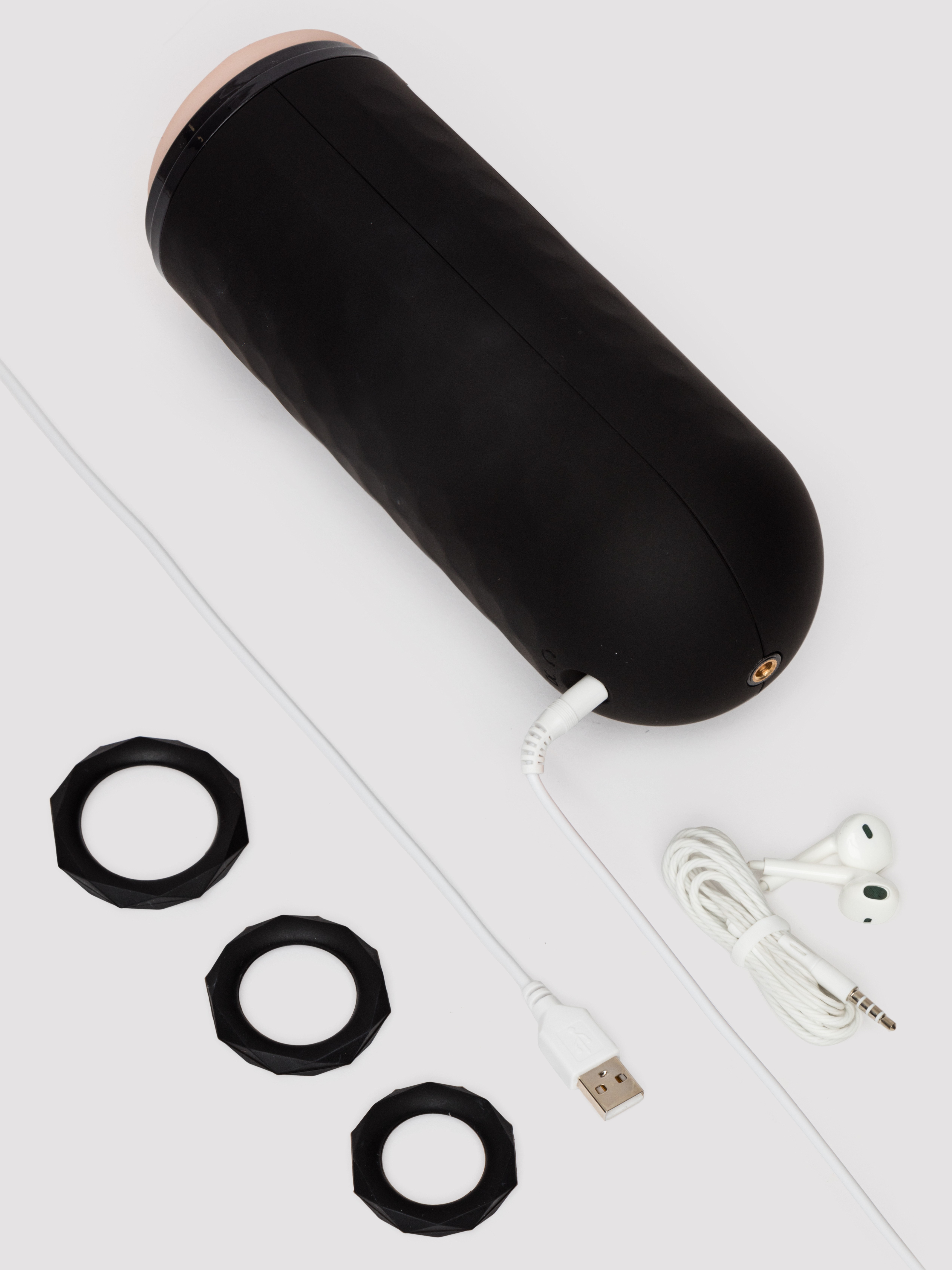 PDX Elite Vibrating Mega Milker Realistic Masturbator, Flesh Pink, hi-res