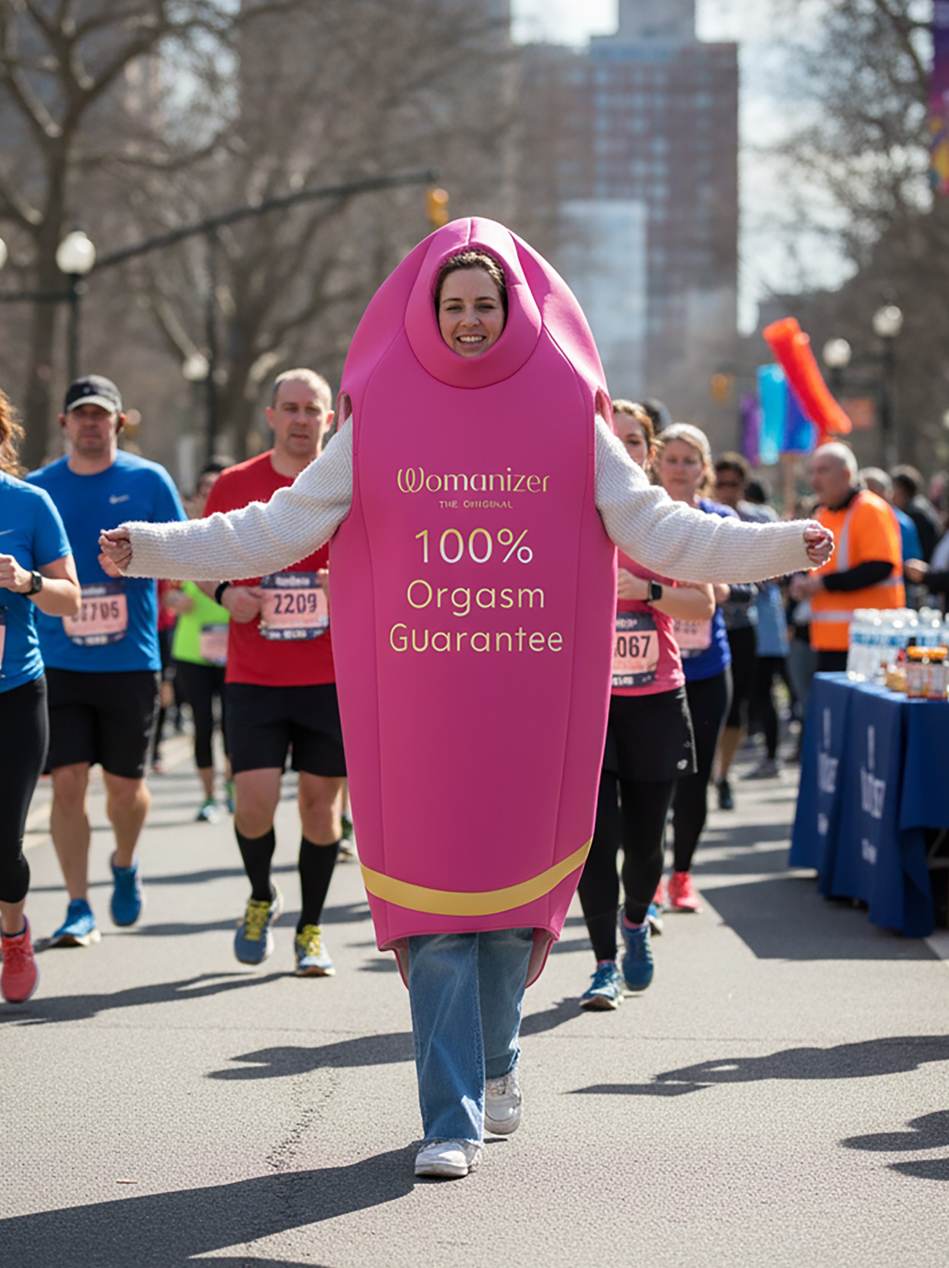 Womanizer Pink Costume, Pink, hi-res