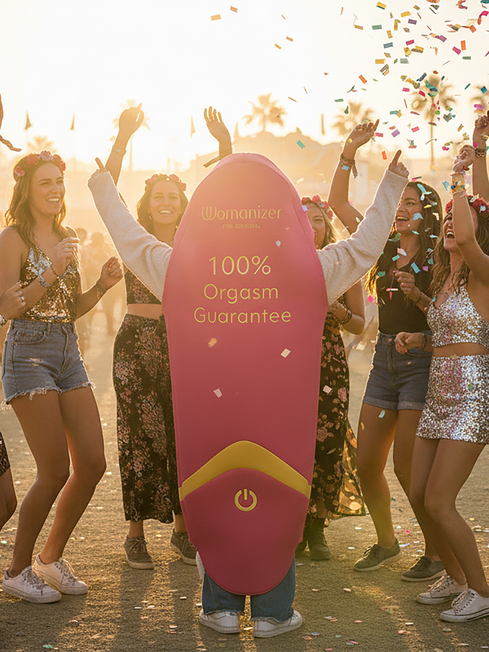 Womanizer Pink Costume, Pink, hi-res