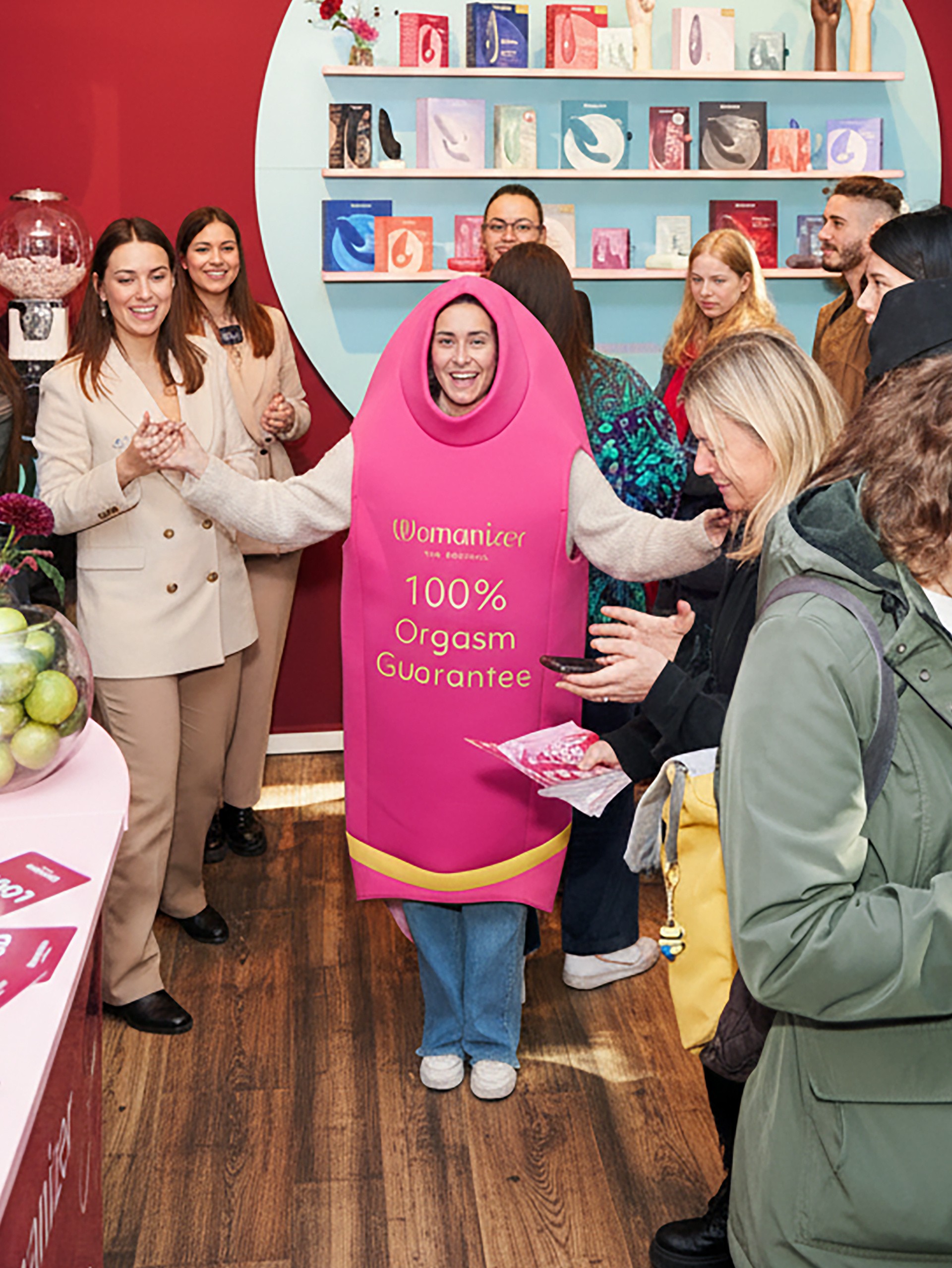 Womanizer Pink Costume, Pink, hi-res