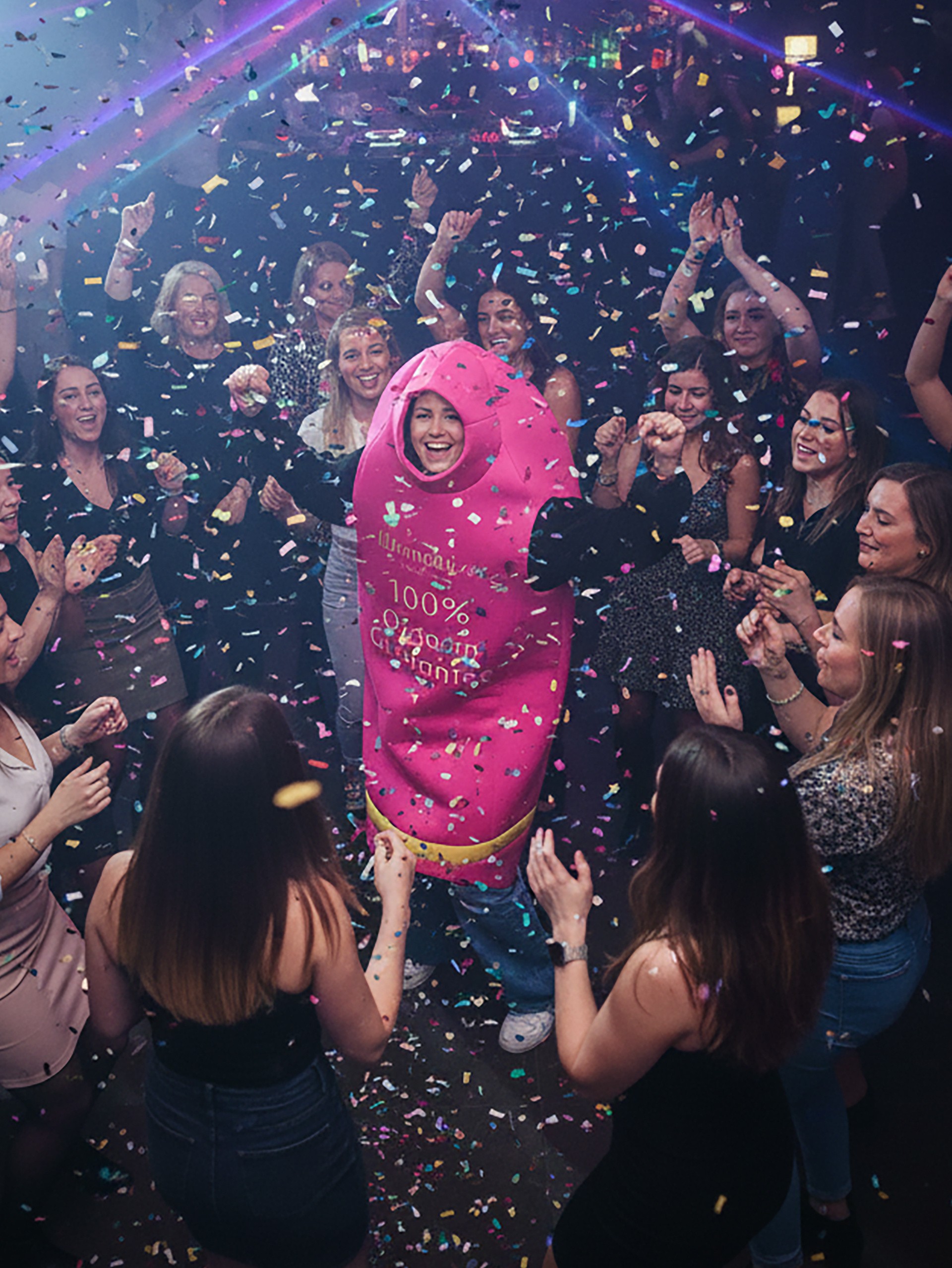 Womanizer Pink Costume, Pink, hi-res