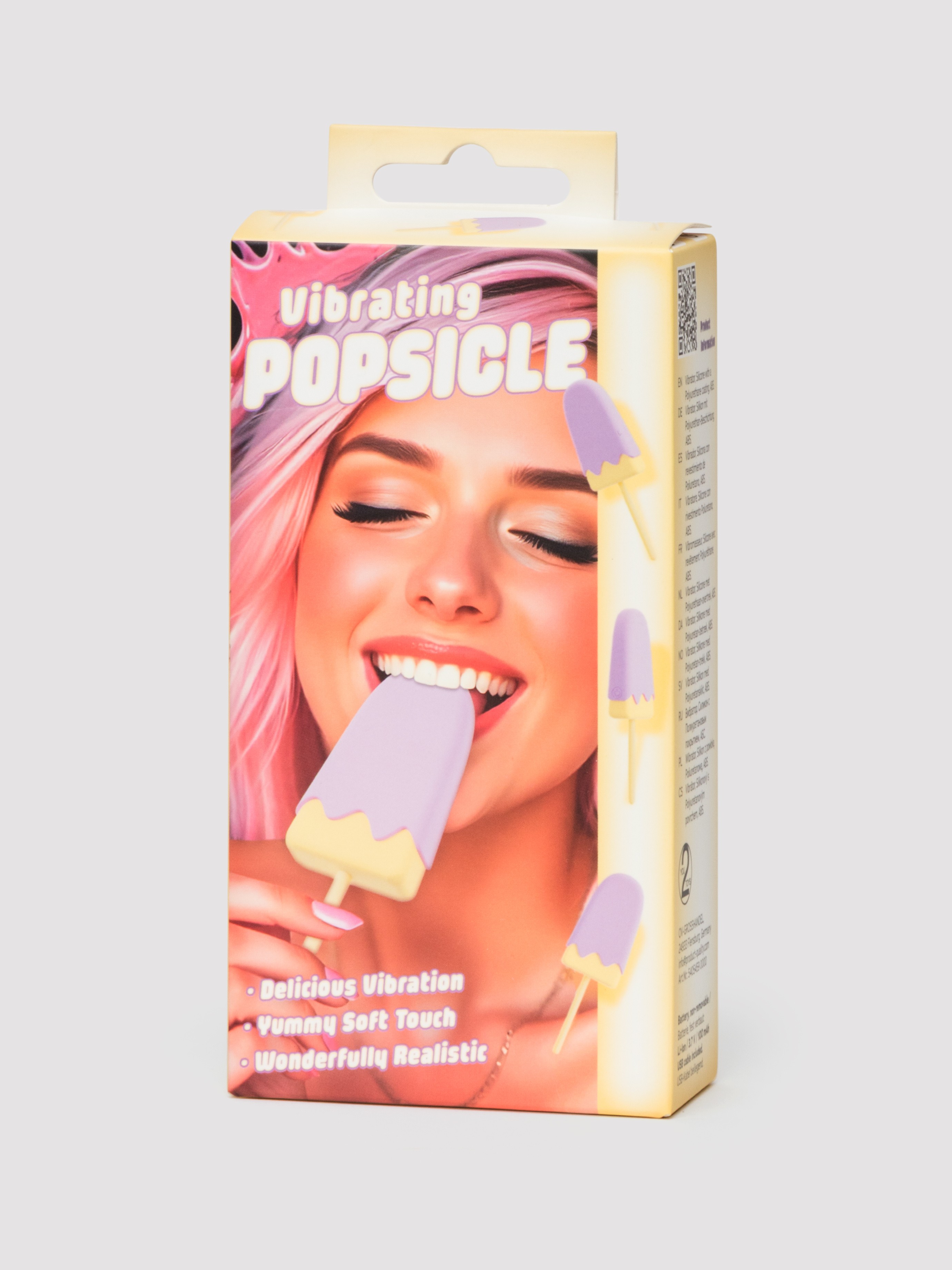 Hot Summer Lay-On Vibrating Popsicle, Purple, hi-res