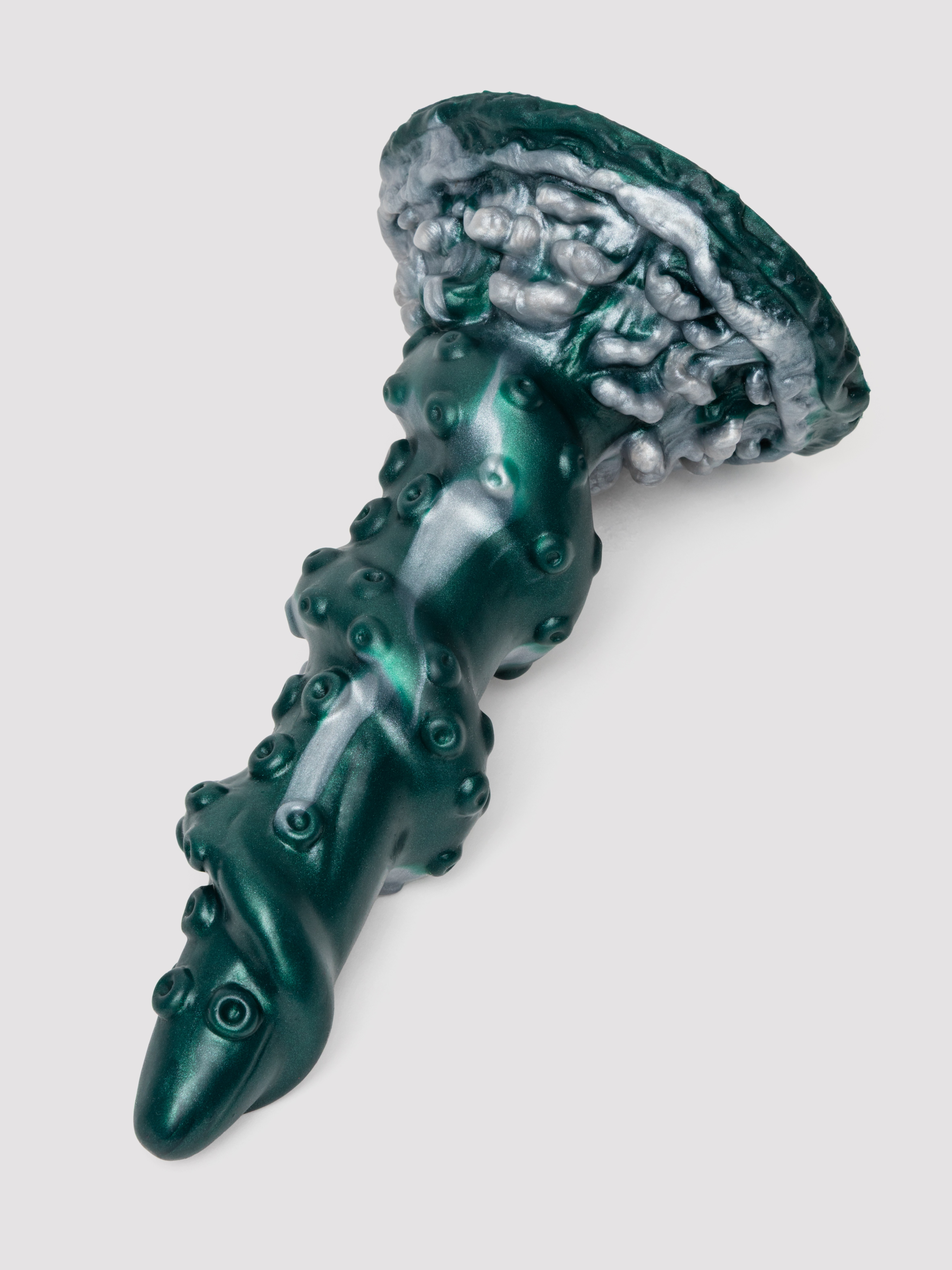 Lovehoney Fantasy Twisted Tentacle Dildo, Green, hi-res